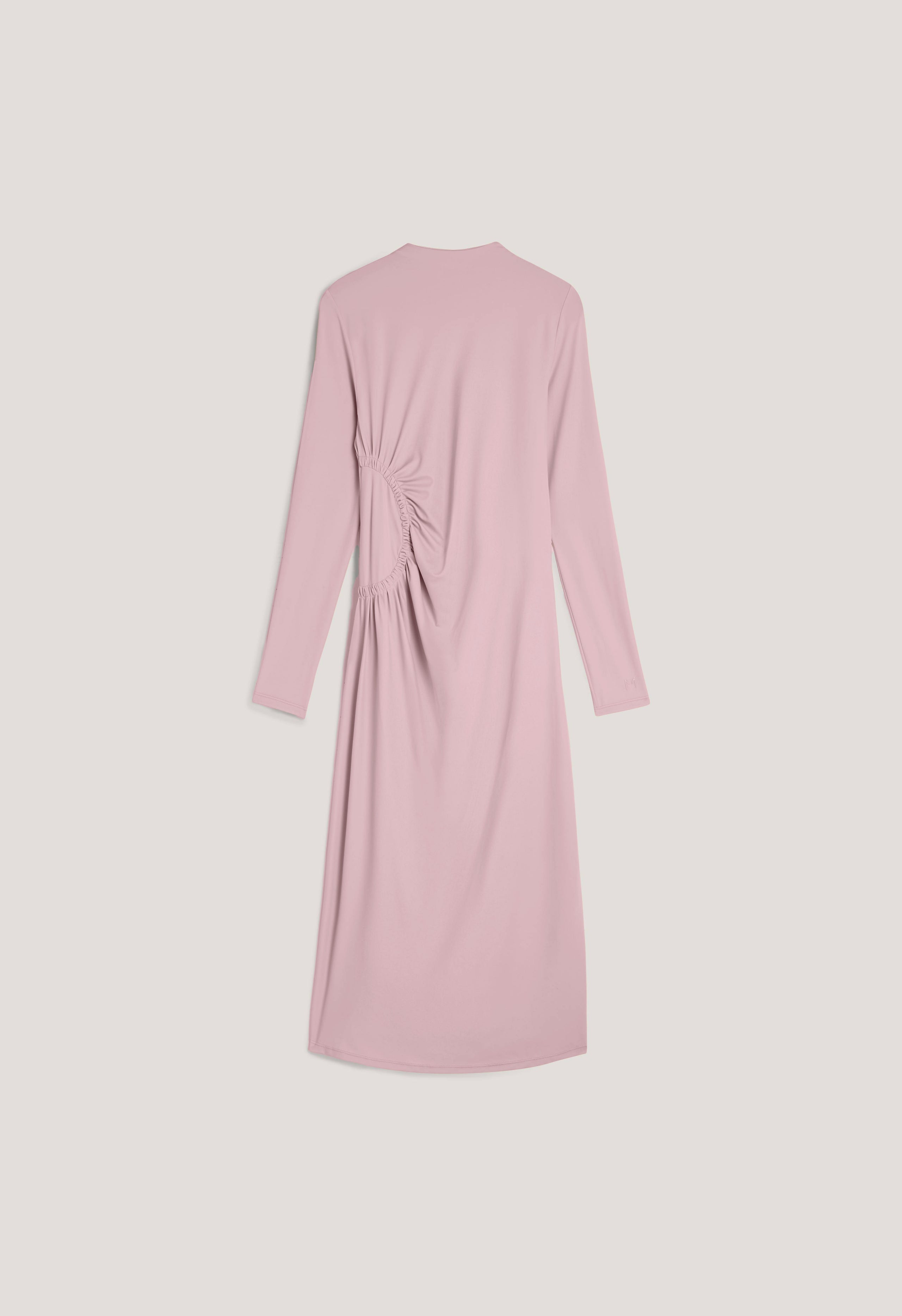 Gathered Swim Dress and Suit | Dark Rose