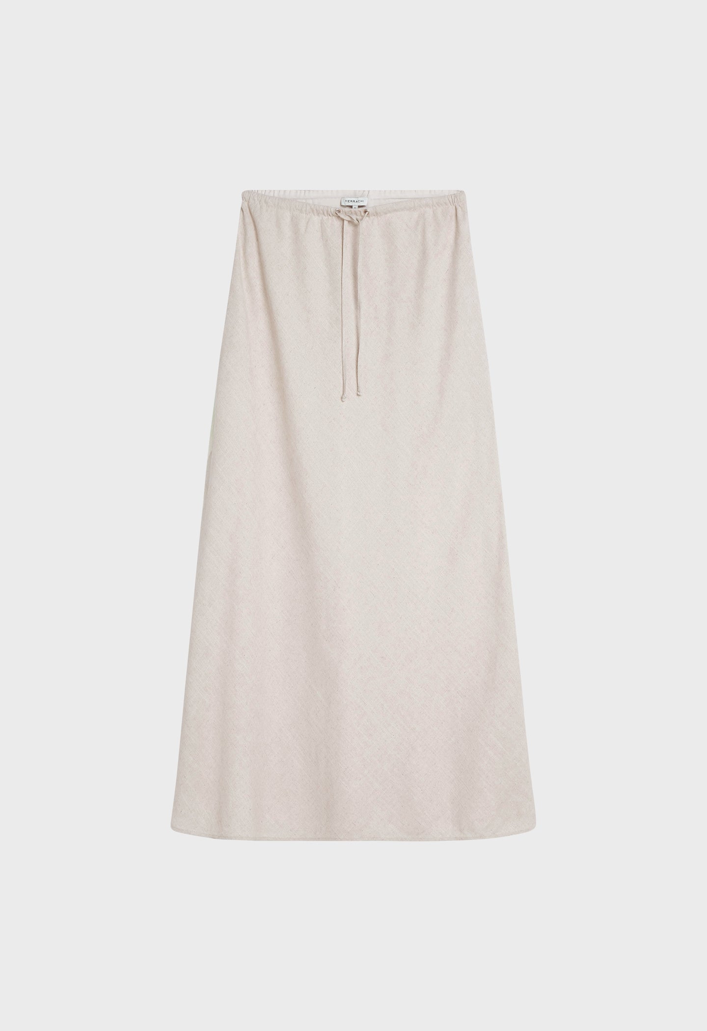 Midi Skirt | Beige Melange