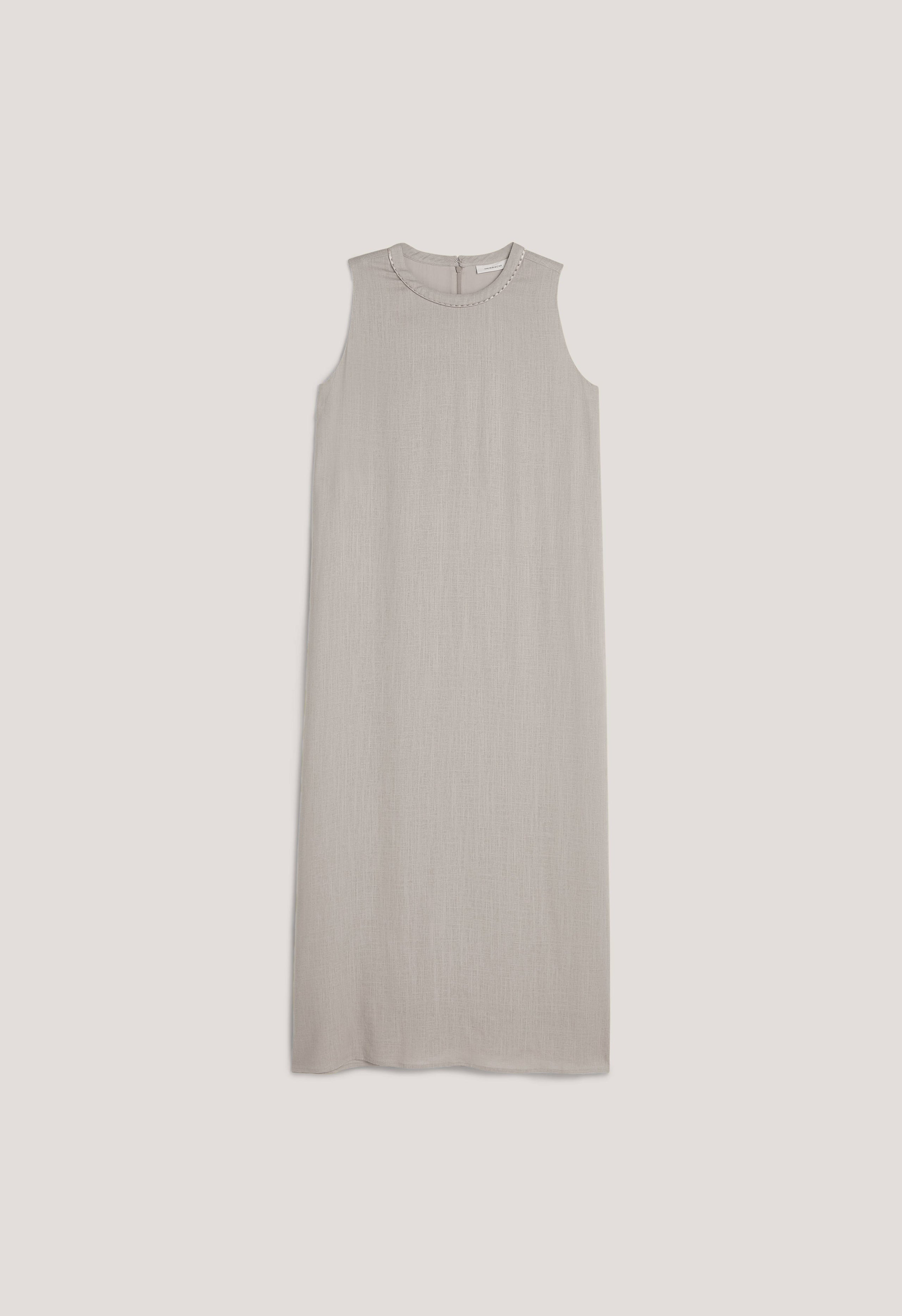 Linen Sleeveless Dress | Light Sage