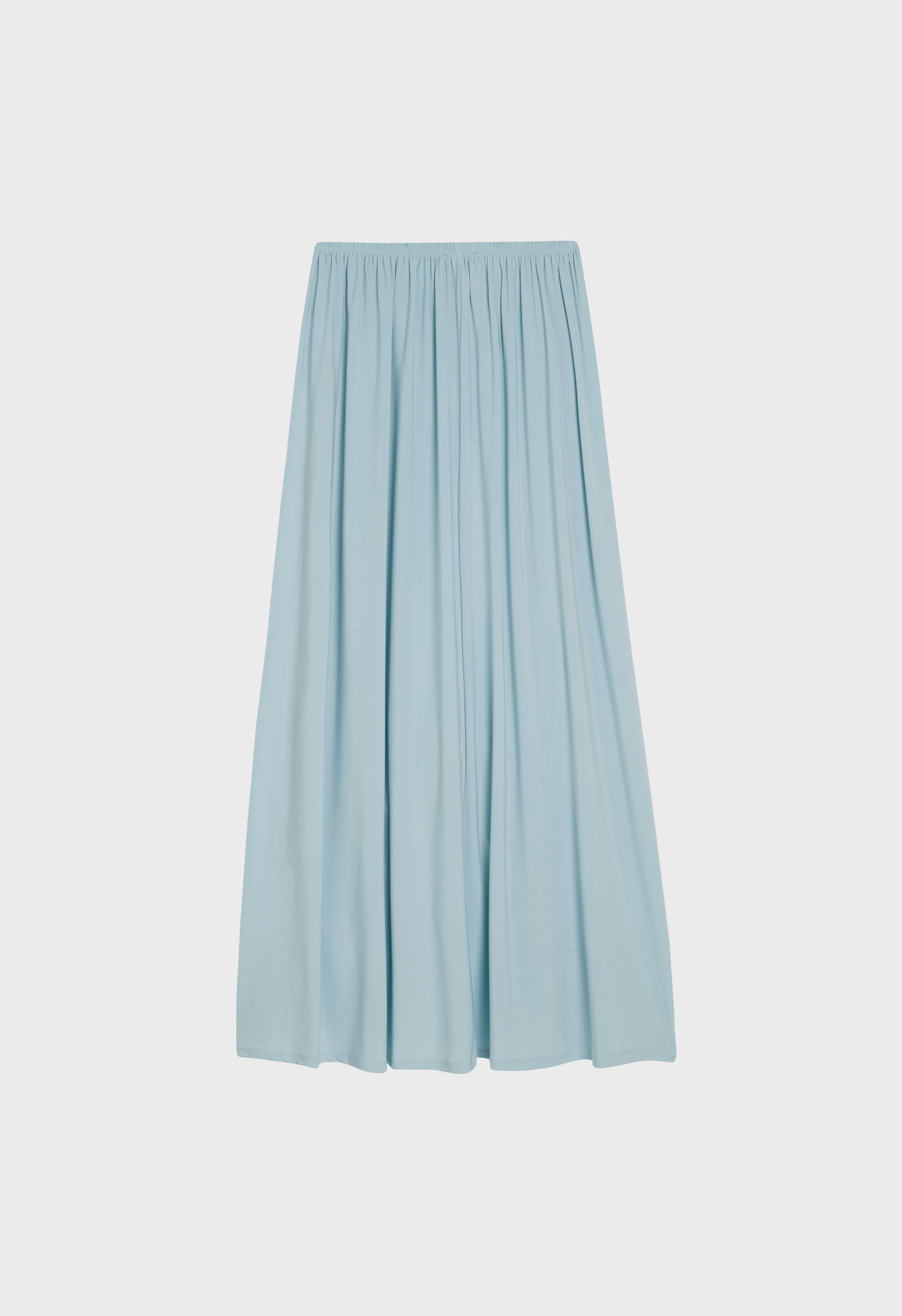 Premium Jersey Prayer Skirt | Misty Blue