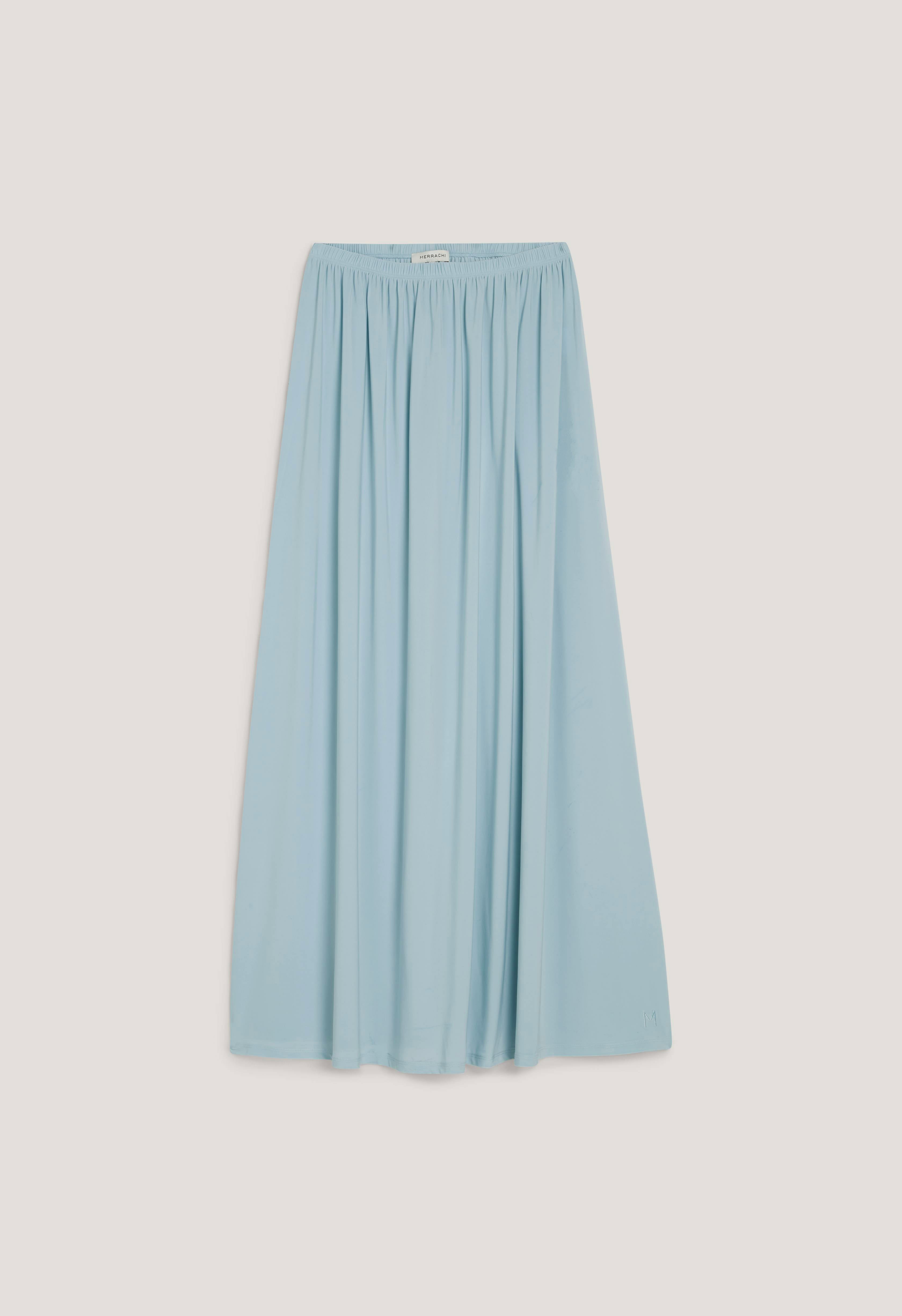 Premium Jersey Prayer Skirt | Misty Blue