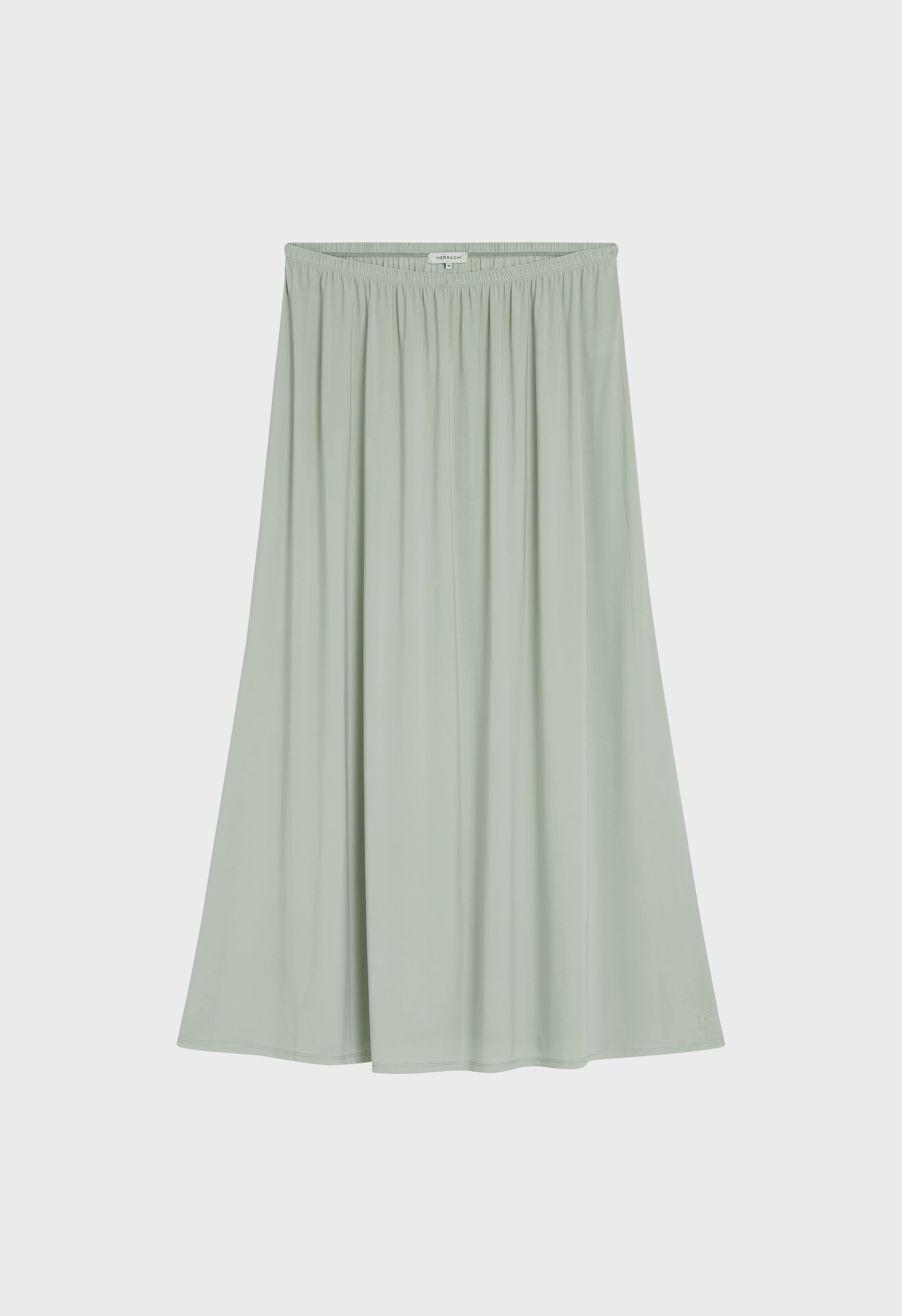 Premium Jersey Prayer Skirt | Misty Green