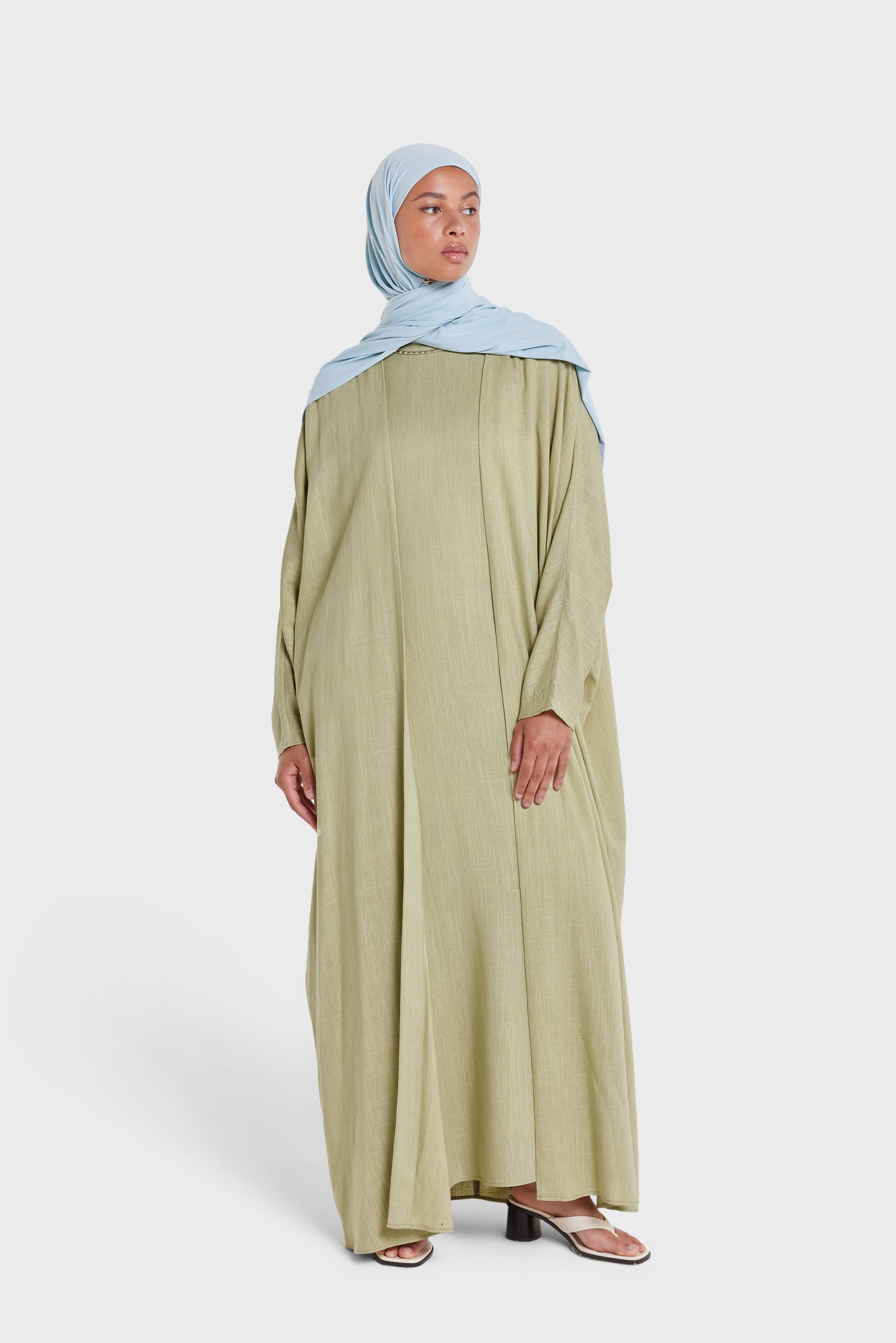 Batsleeve Abaya | Soft Khaki