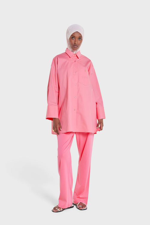 Poplin Shirt | Rose