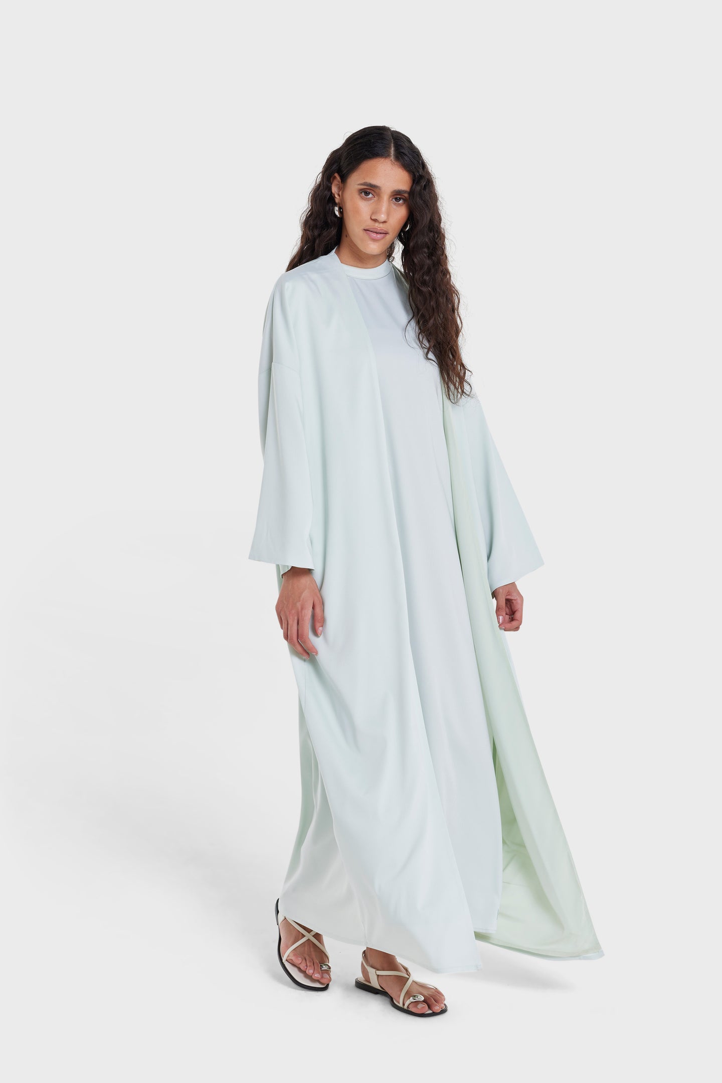 Summer Abaya | Light Blue