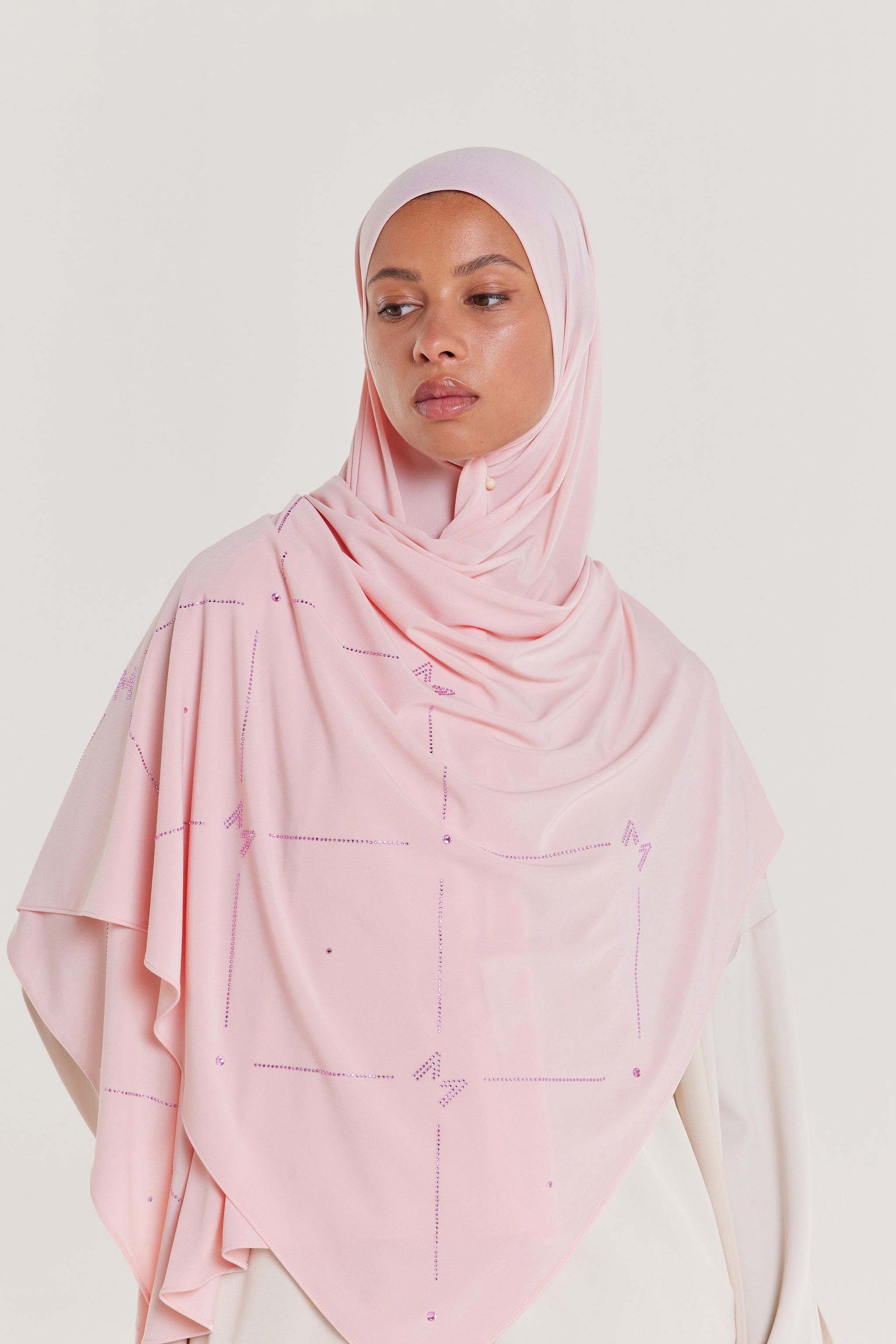 The Pearl Monogram - Premium Jersey | Baby Pink