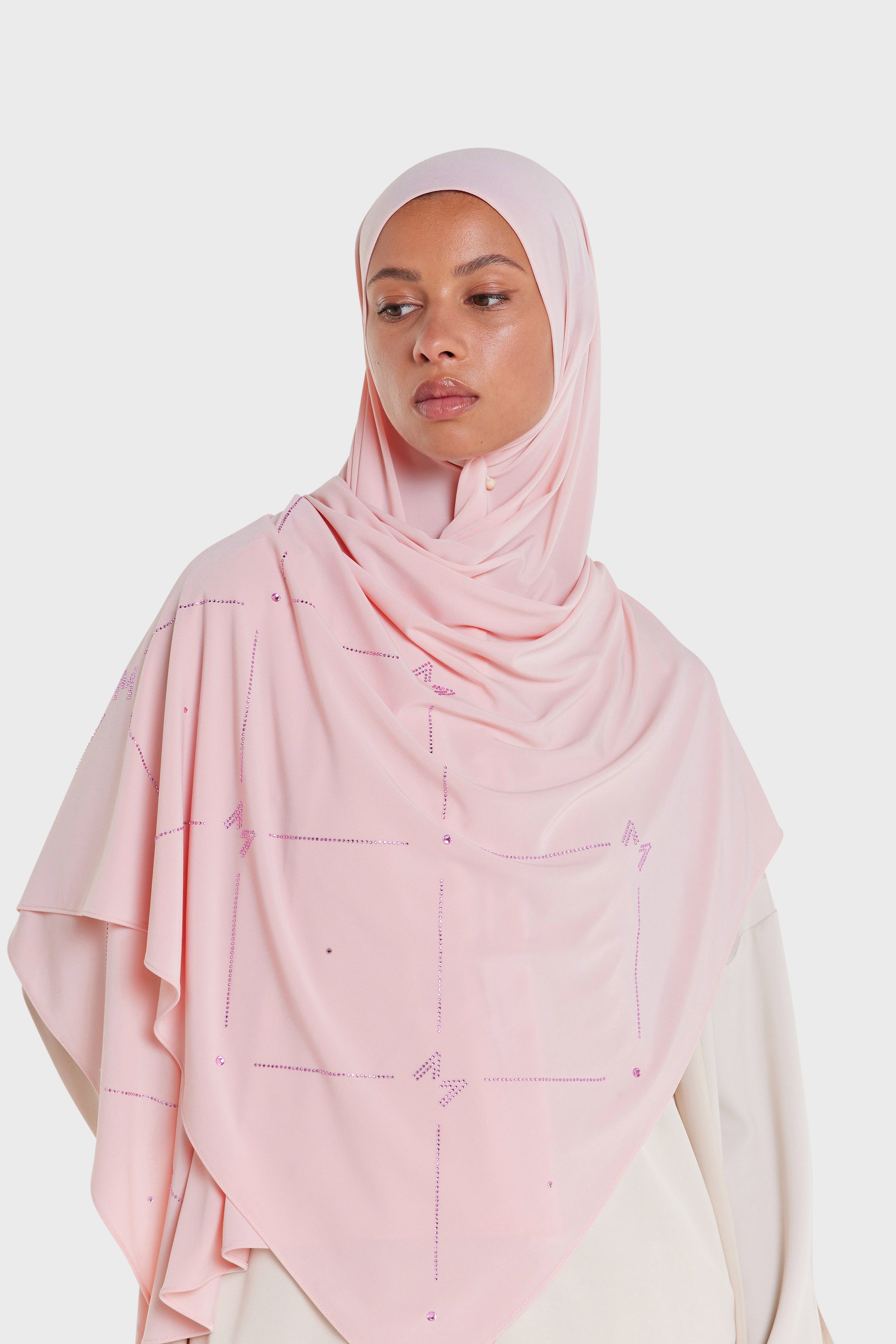 The Pearl Monogram - Premium Jersey | Baby Pink