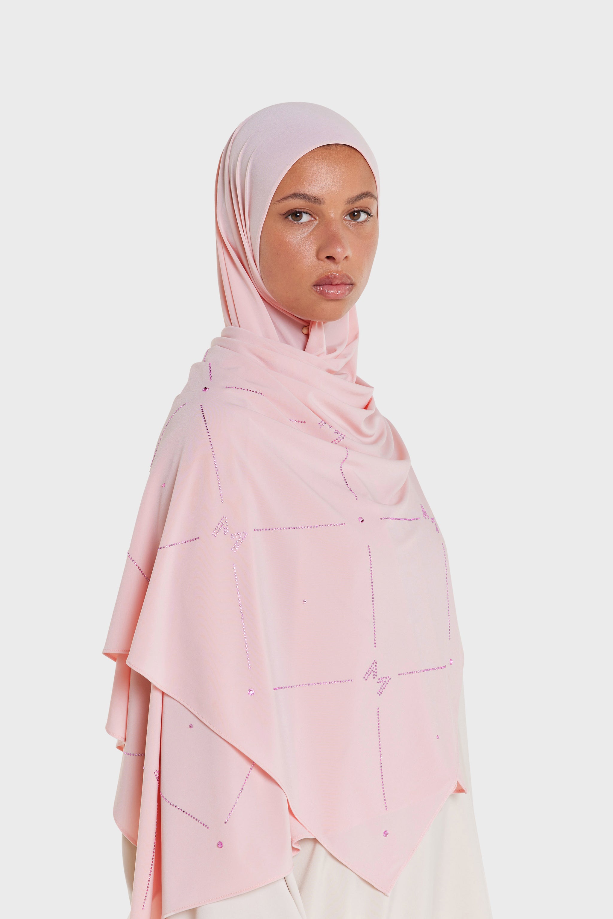 The Pearl Monogram - Premium Jersey | Baby Pink