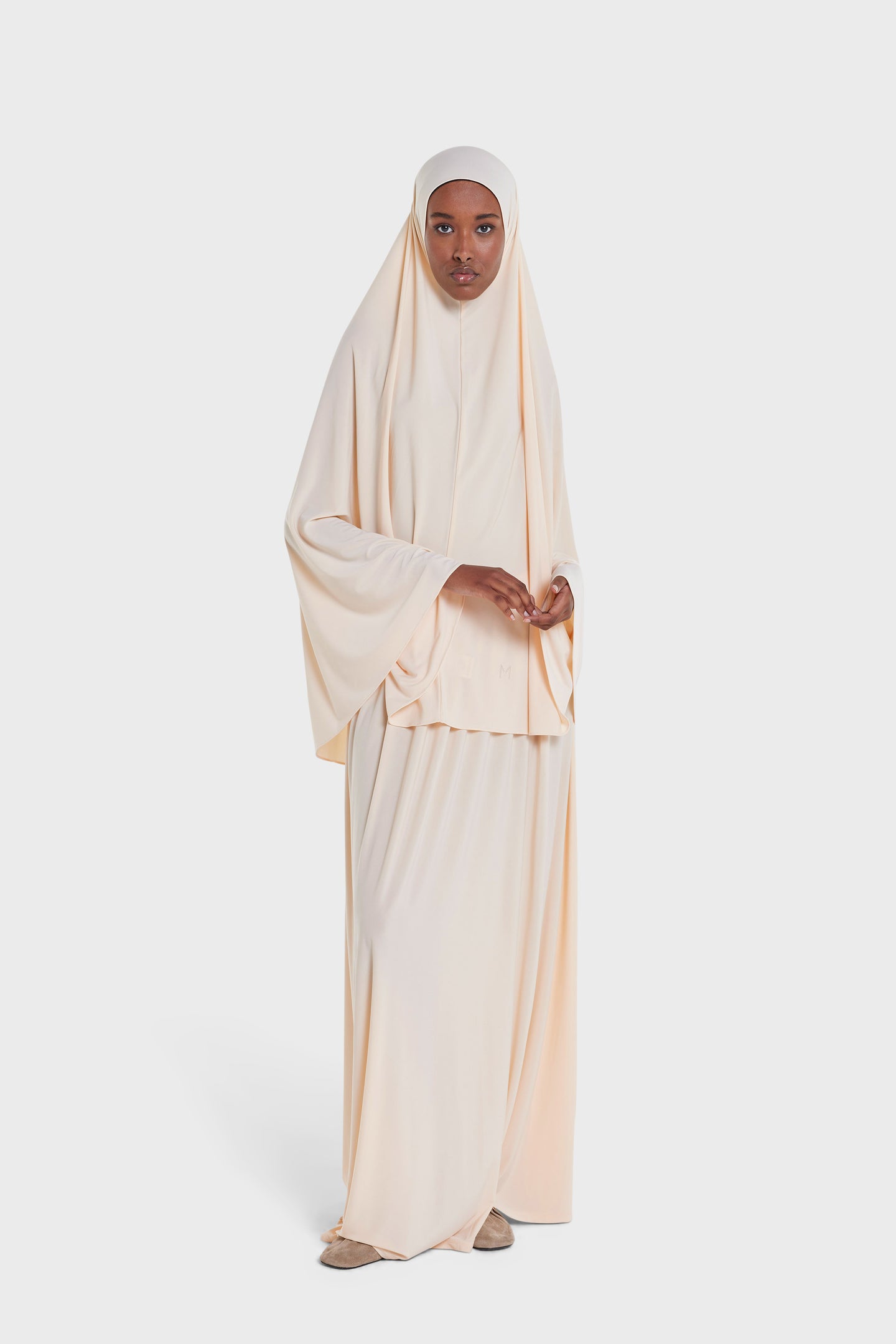 Premium Jersey Khimaar | Butter Cream