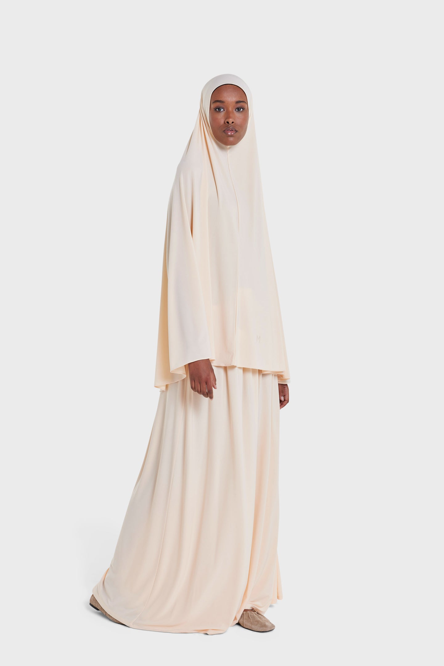 Premium Jersey Khimaar | Butter Cream