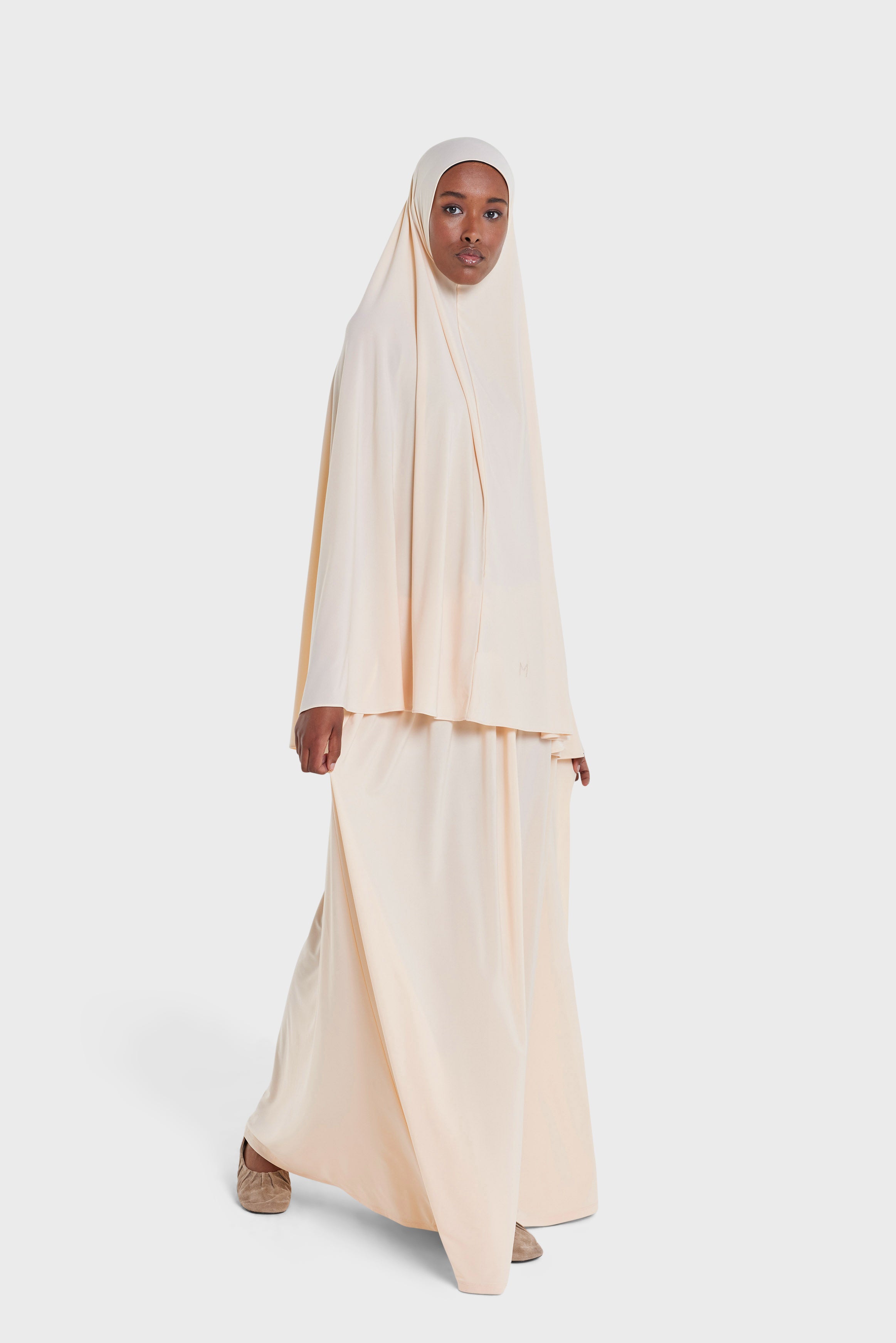 Premium Jersey Prayer Skirt | Butter Cream