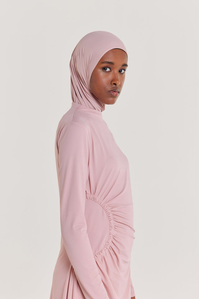 Swim Hijab | Dark Rose