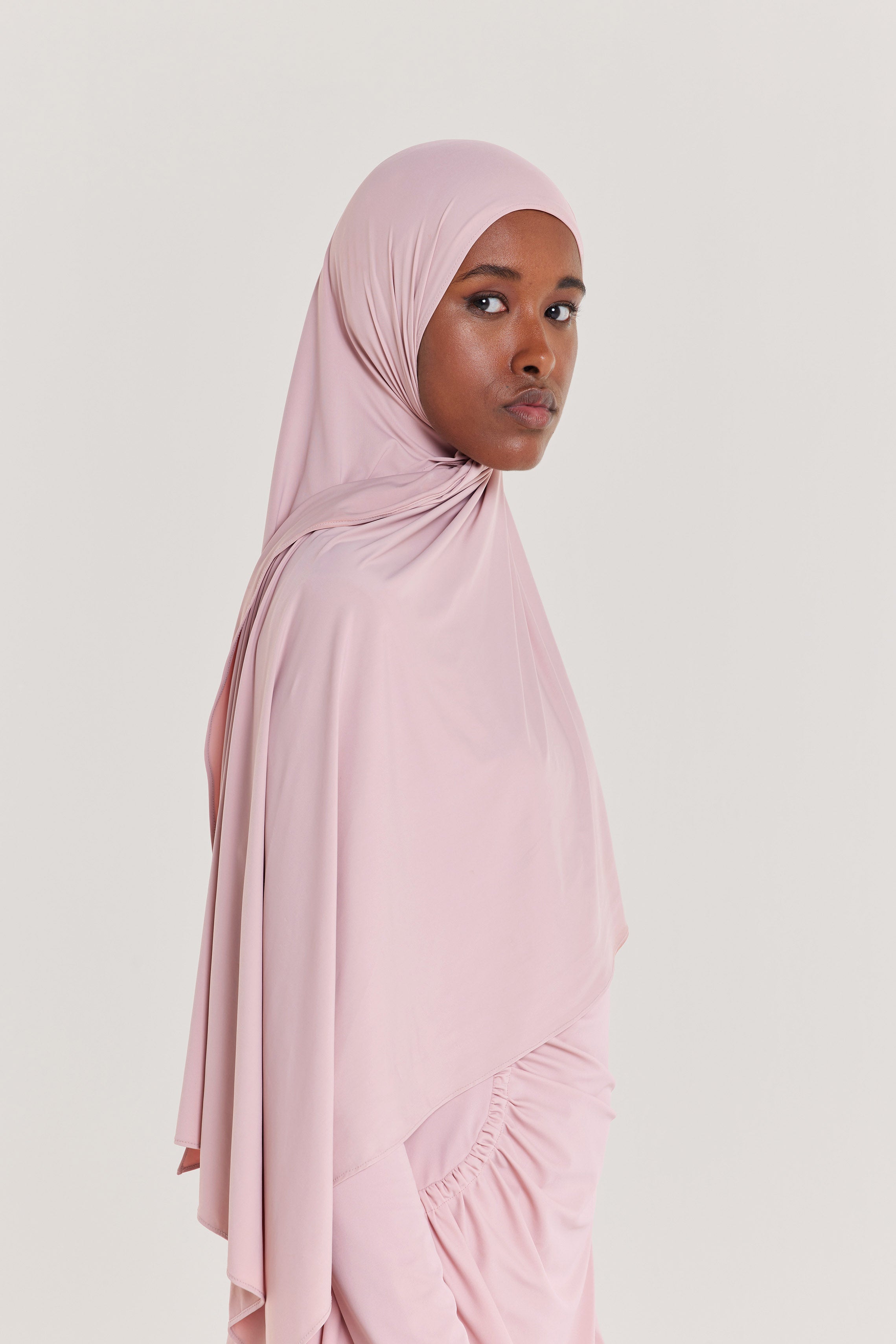 Swim Scarf | Dark Rose