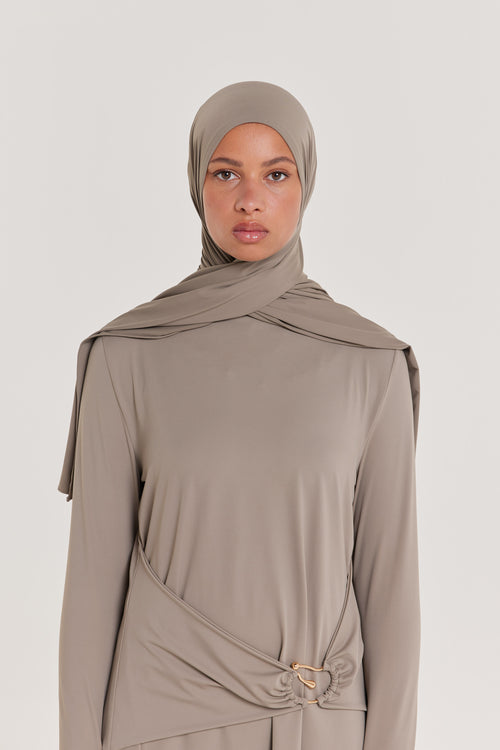 Swim Scarf | Soft Khaki