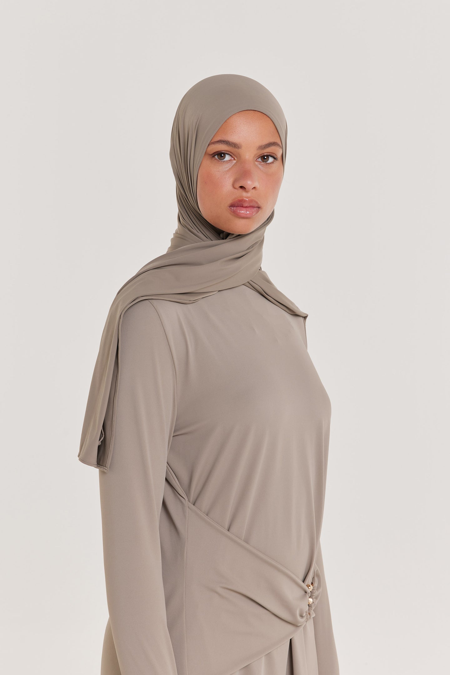 Swim Scarf | Soft Khaki