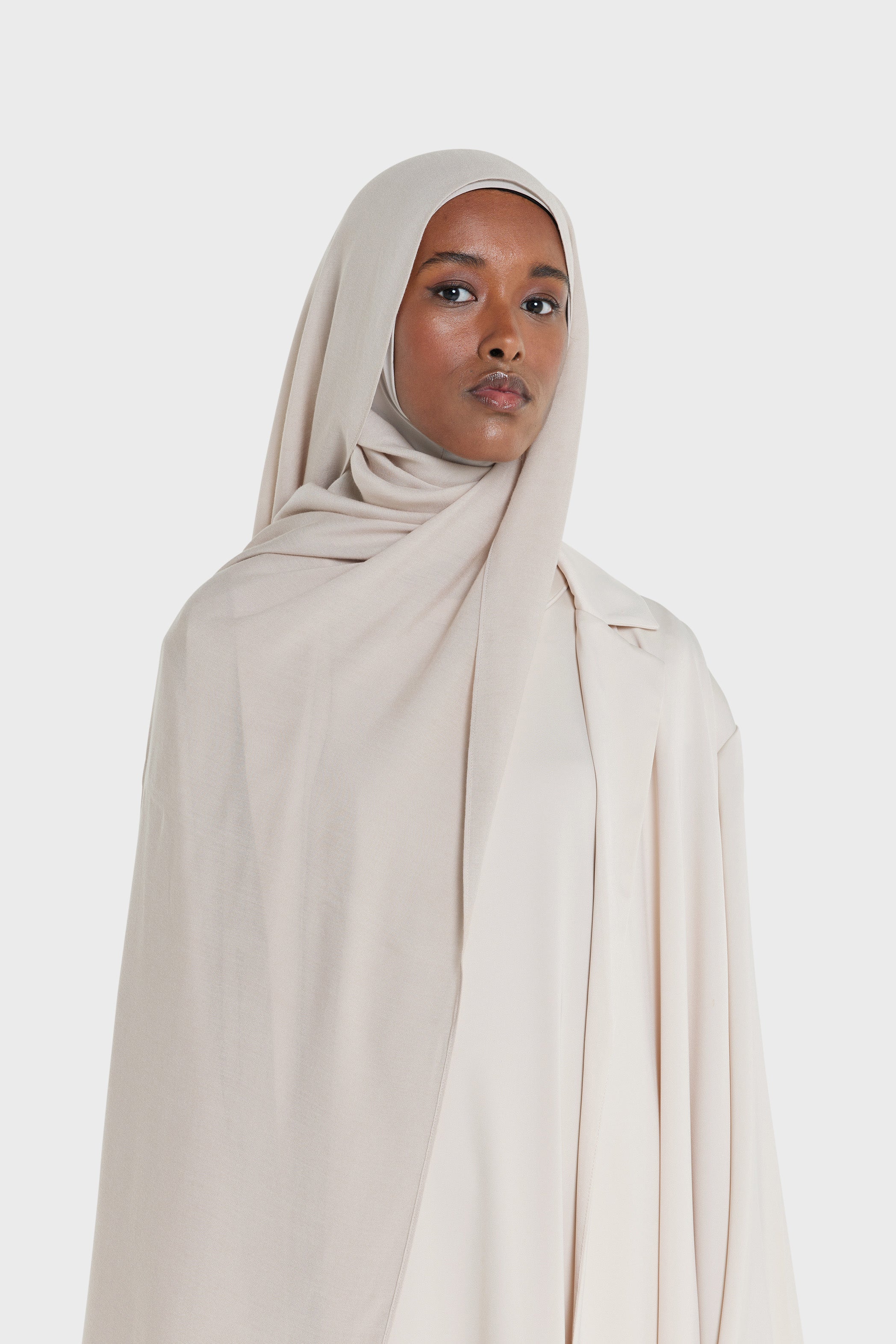 Weightless Woven Scarf | Soft Taupe