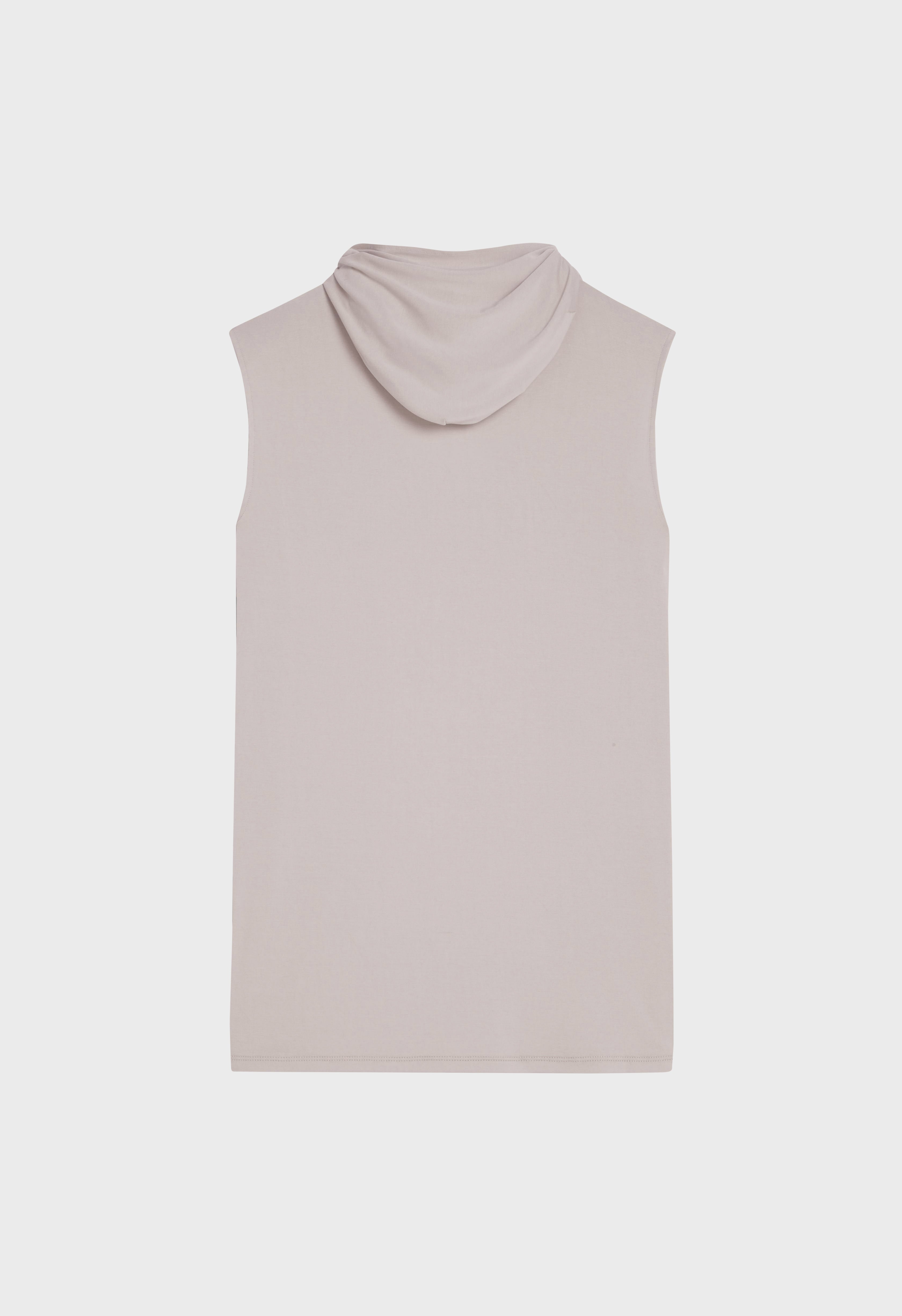 Sleeveless Hijab Top | Dusty Bone