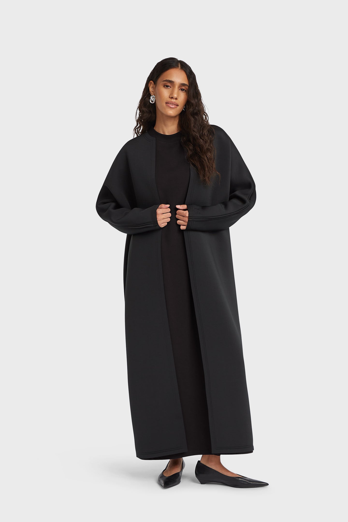 Neoprene Abaya | Black