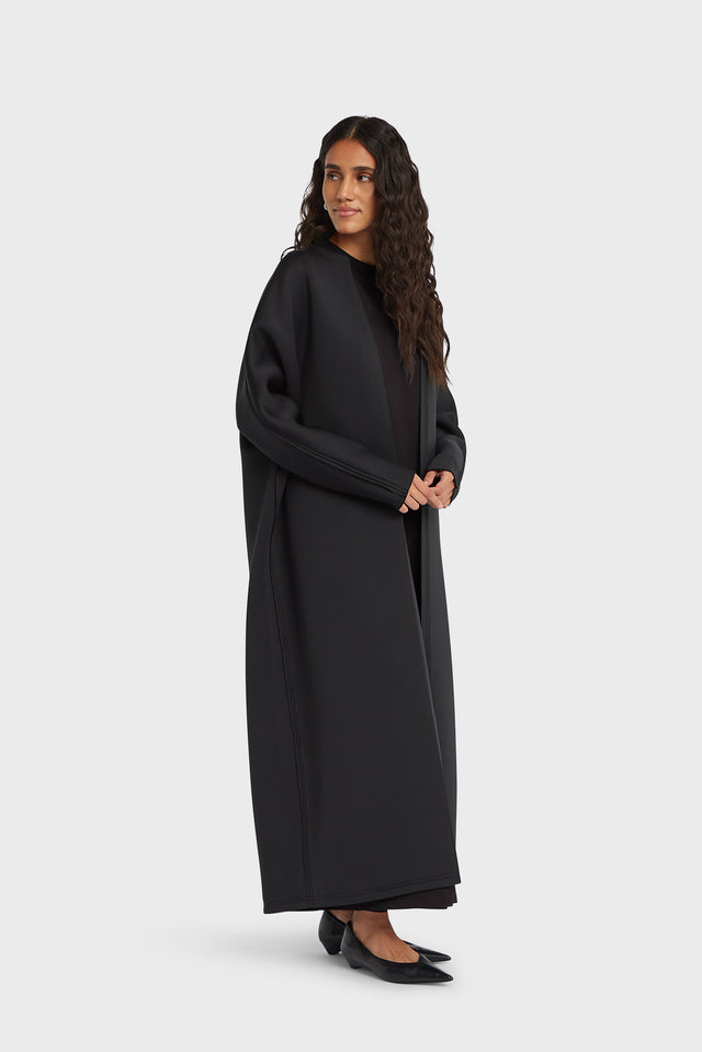 Neoprene Abaya | Black