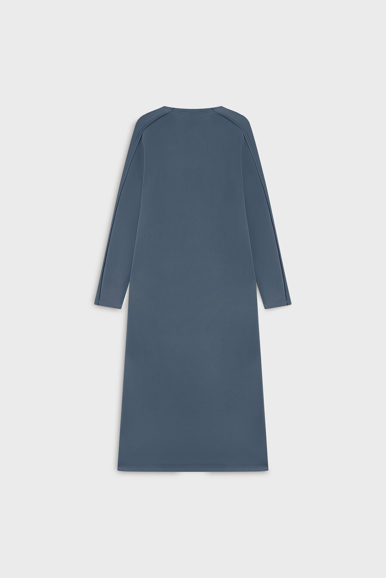 Neoprene Abaya | Dusty Indigo