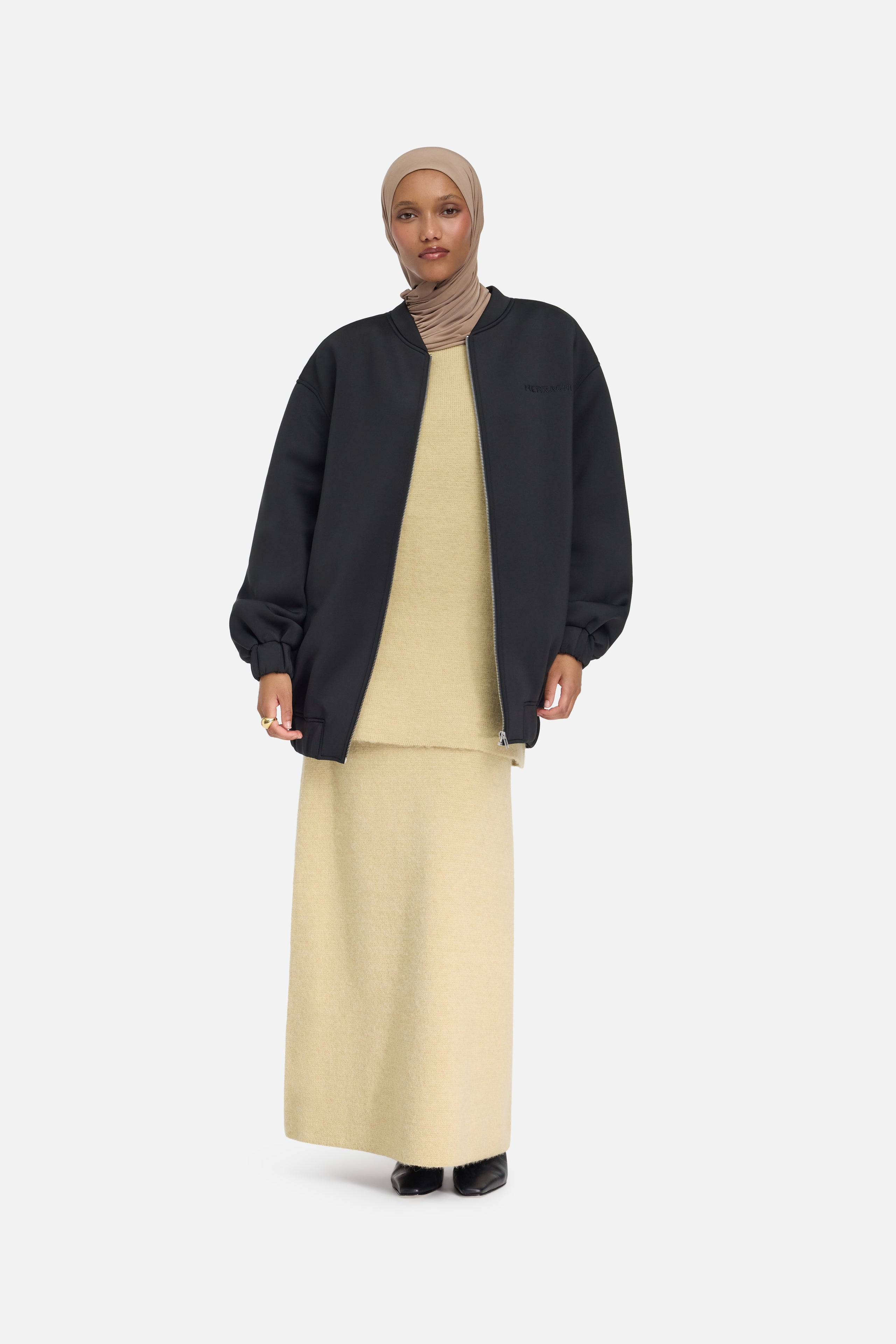 Neoprene Bomber | Black