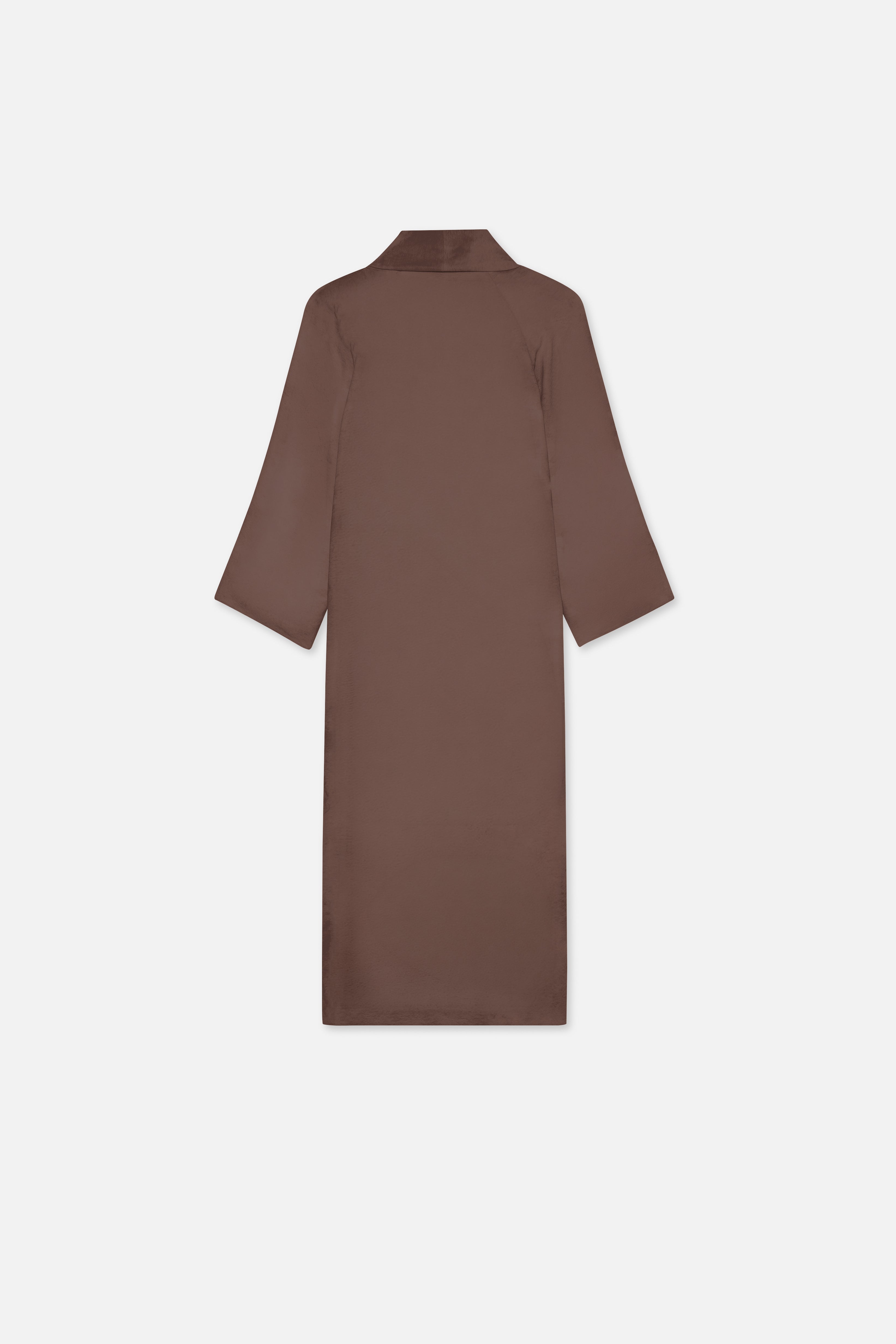 Marble Abaya | Ash Brown