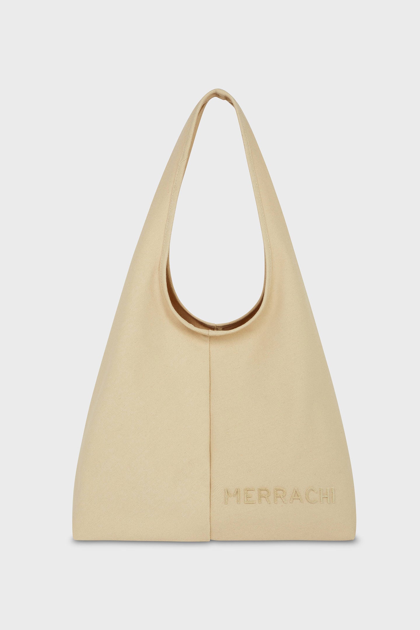 Oval Tote Bag | Soft Taupe