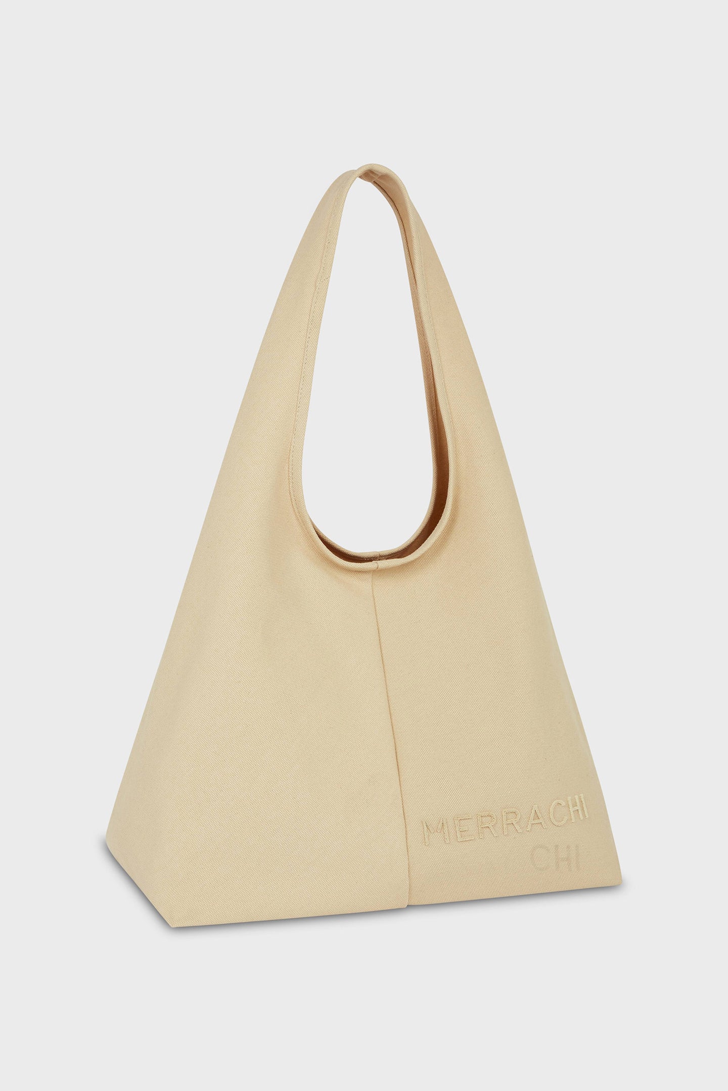 Oval Tote Bag | Soft Taupe