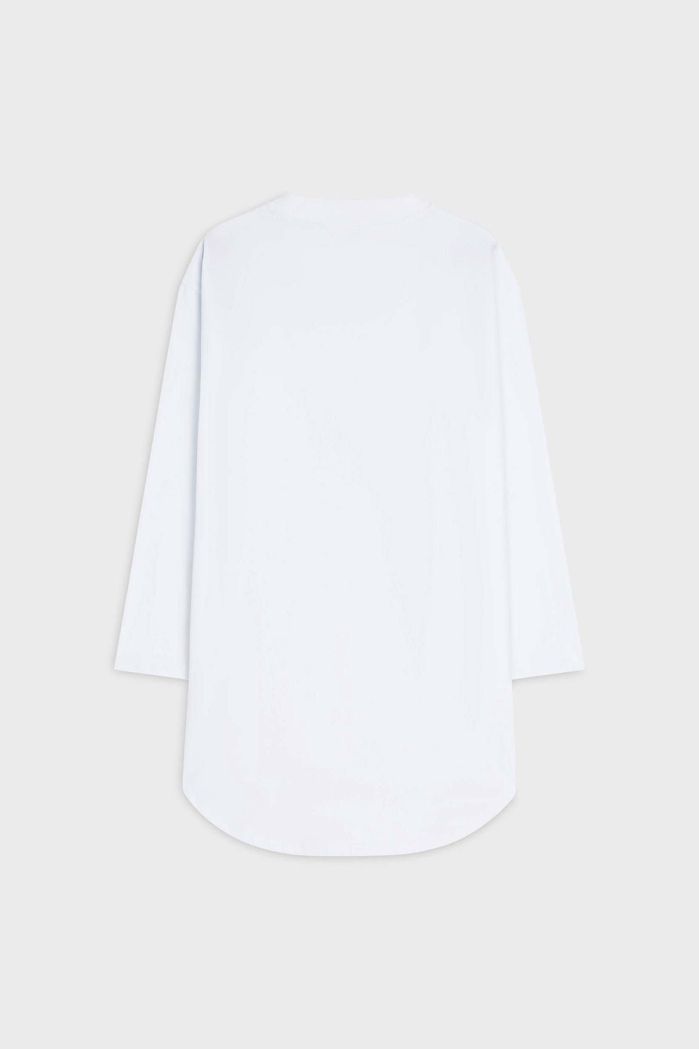 Oversized Cotton Tee | White