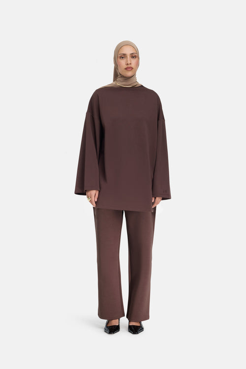 The Casual Pants | Dark Brown