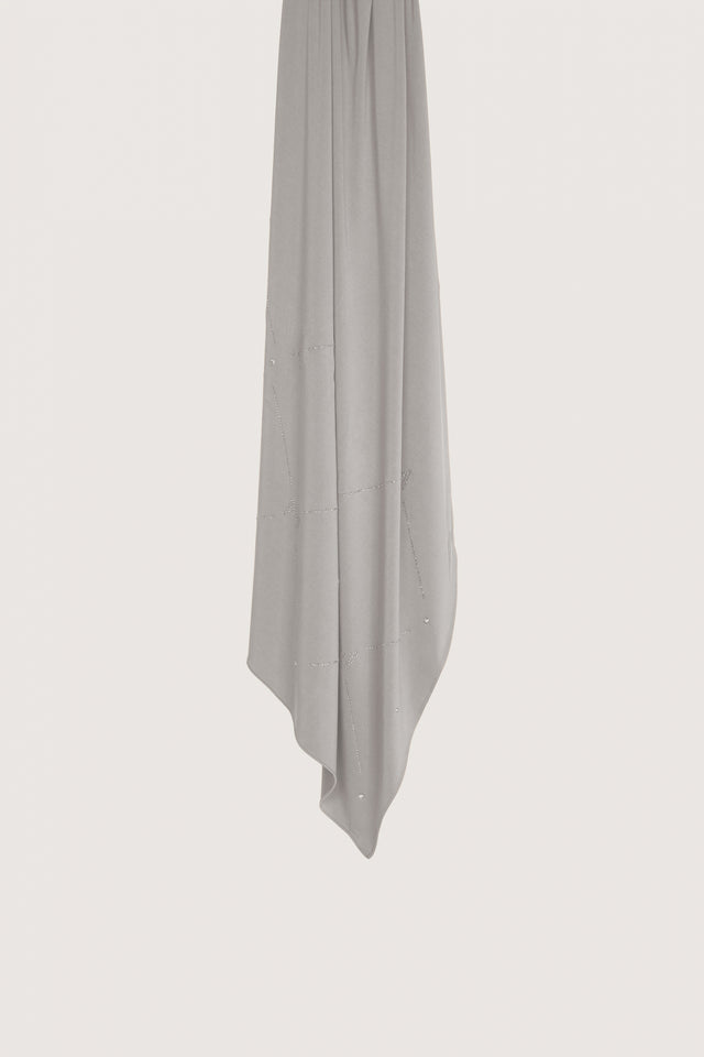 The Pearl Monogram - Premium Jersey | Silver Grey