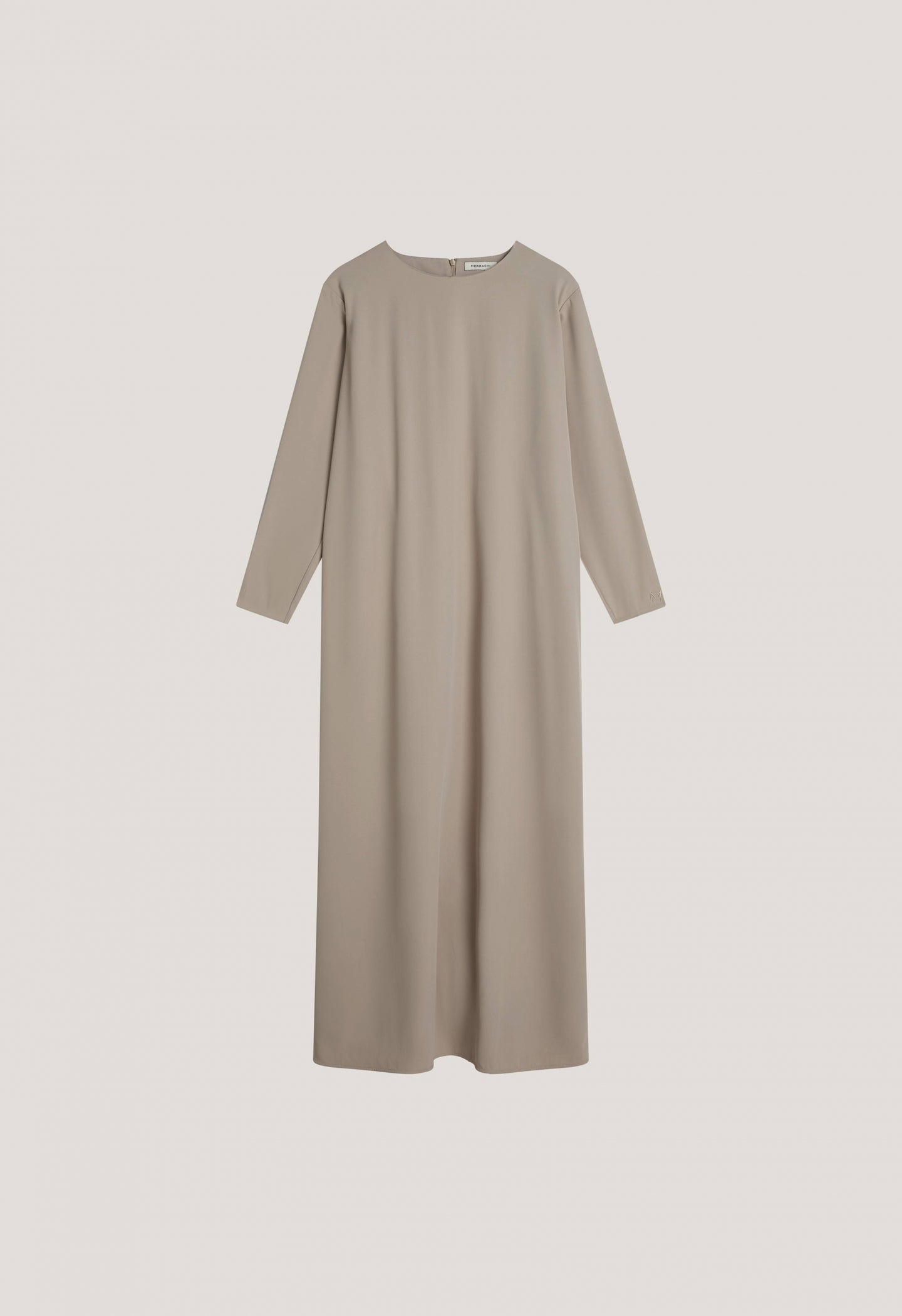 Pleated Back Dress | Cashmere
