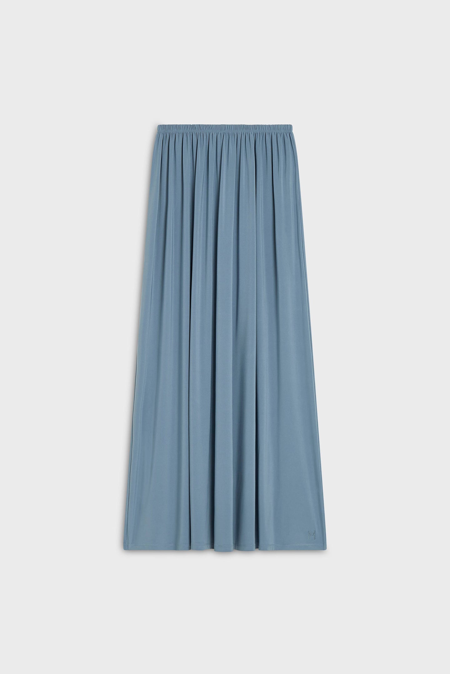 Premium Jersey Prayer Skirt | Dusty Indigo