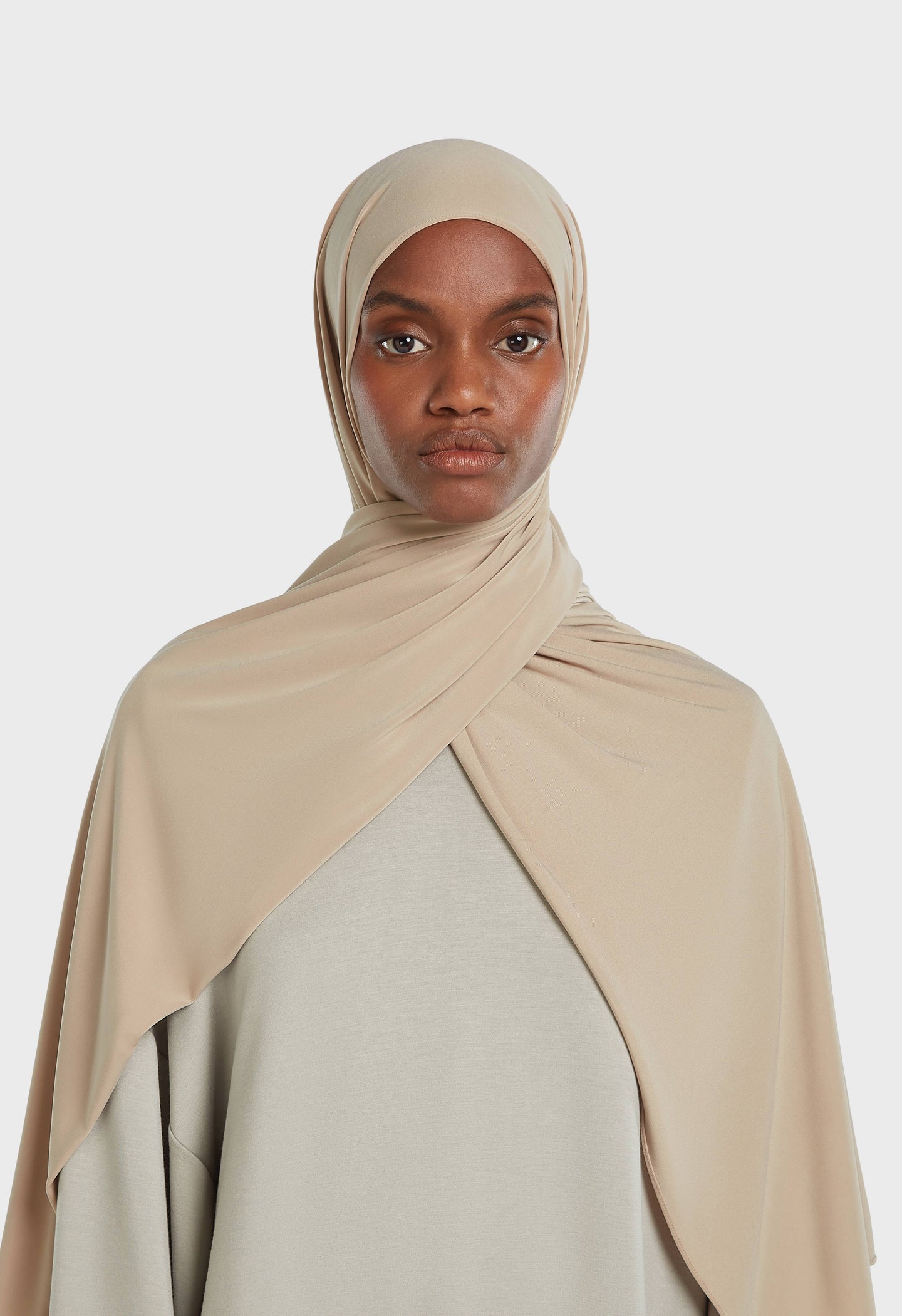 Premium Jersey Scarf | Mocha