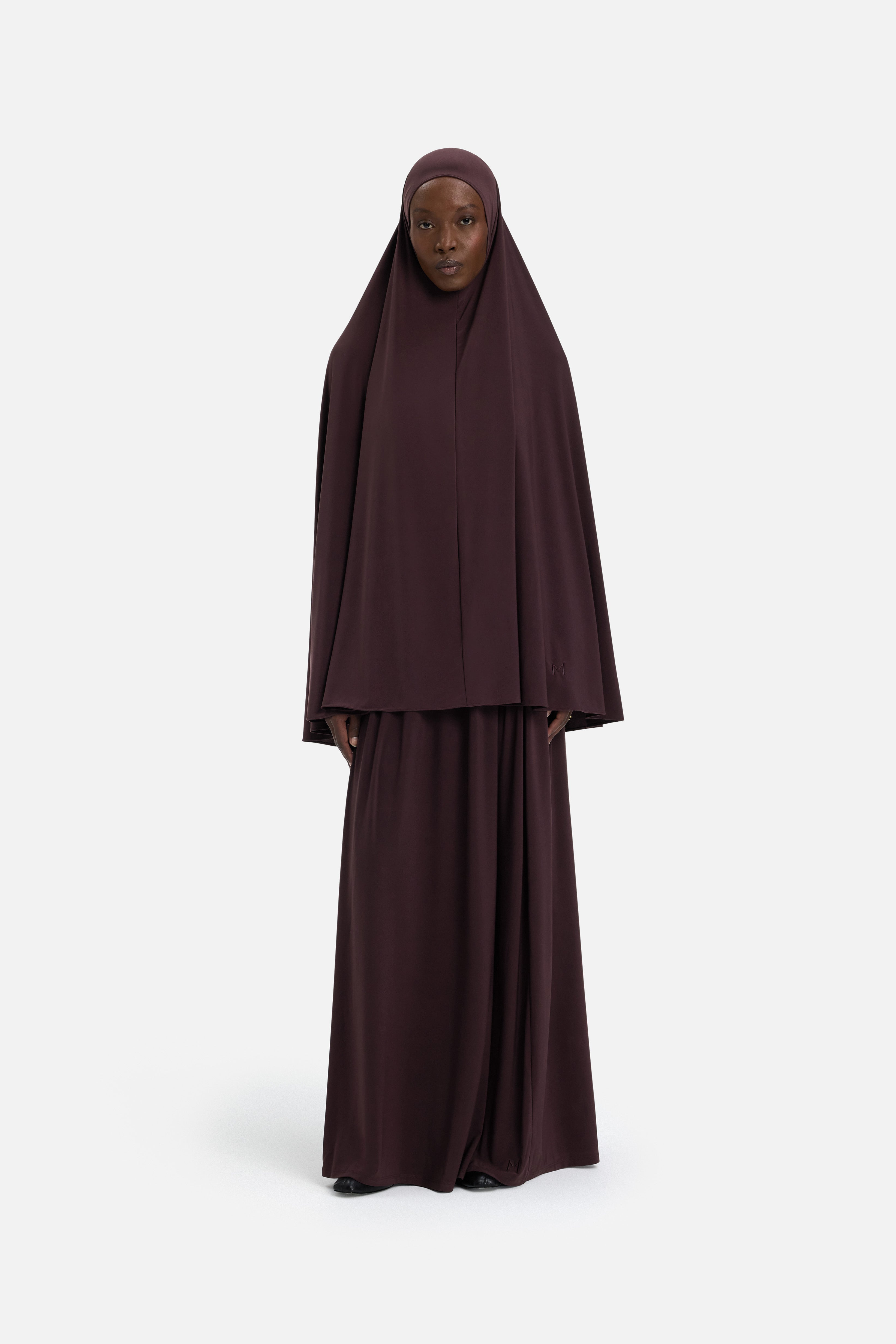 Premium Jersey Prayer Skirt | Vintage Purple