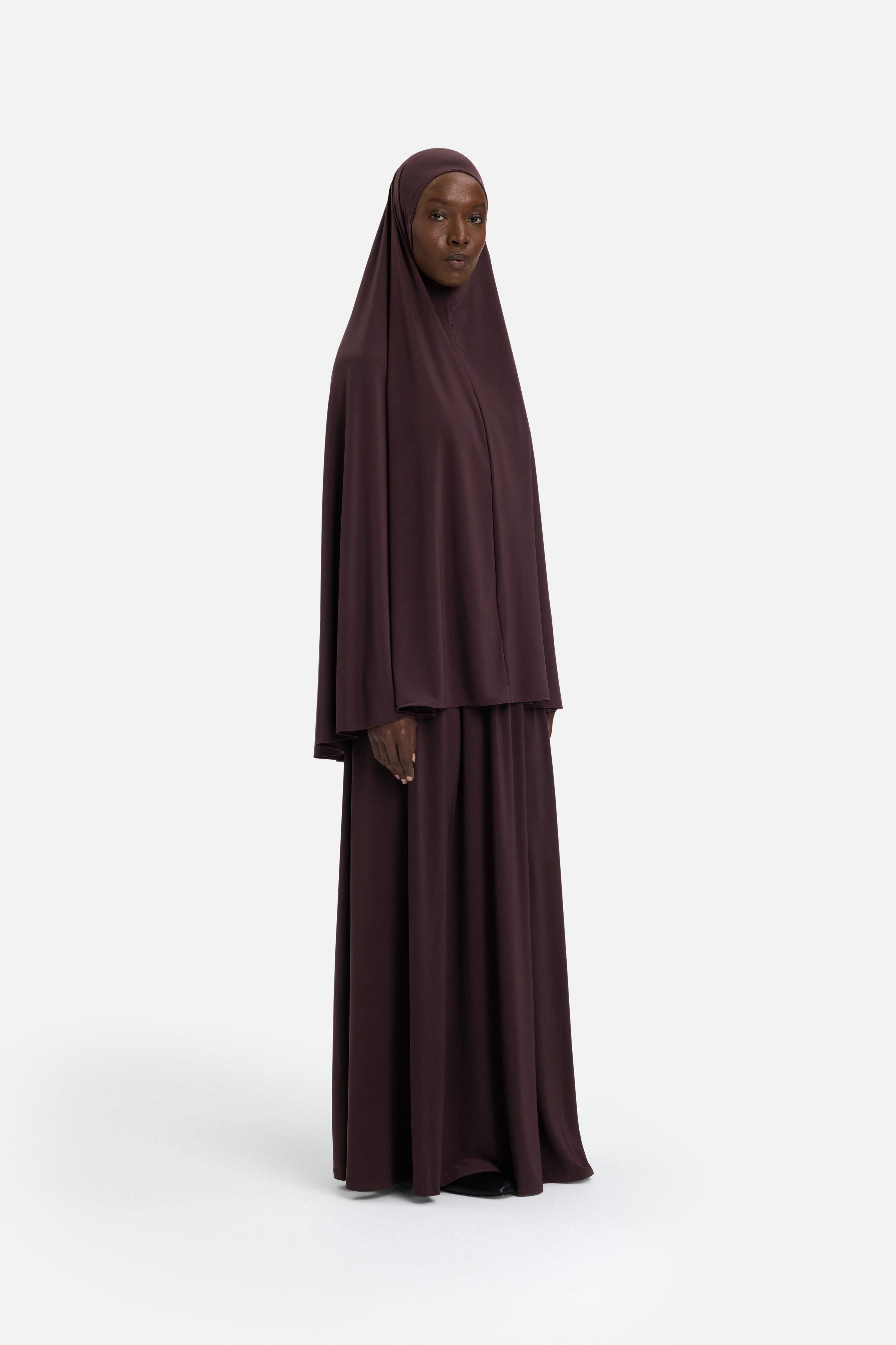 Premium Jersey Prayer Skirt | Vintage Purple