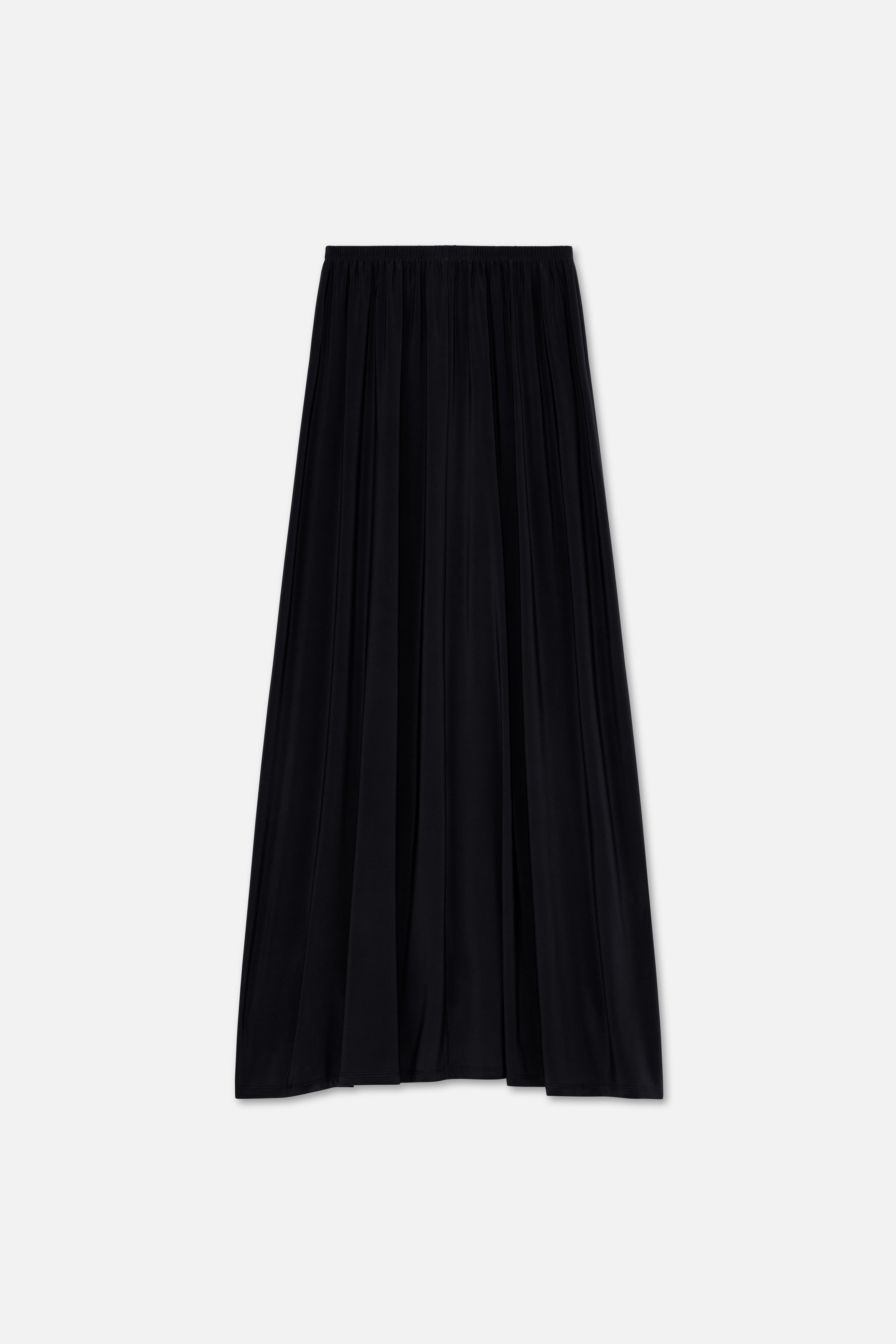 Premium Jersey Prayer Skirt | Black