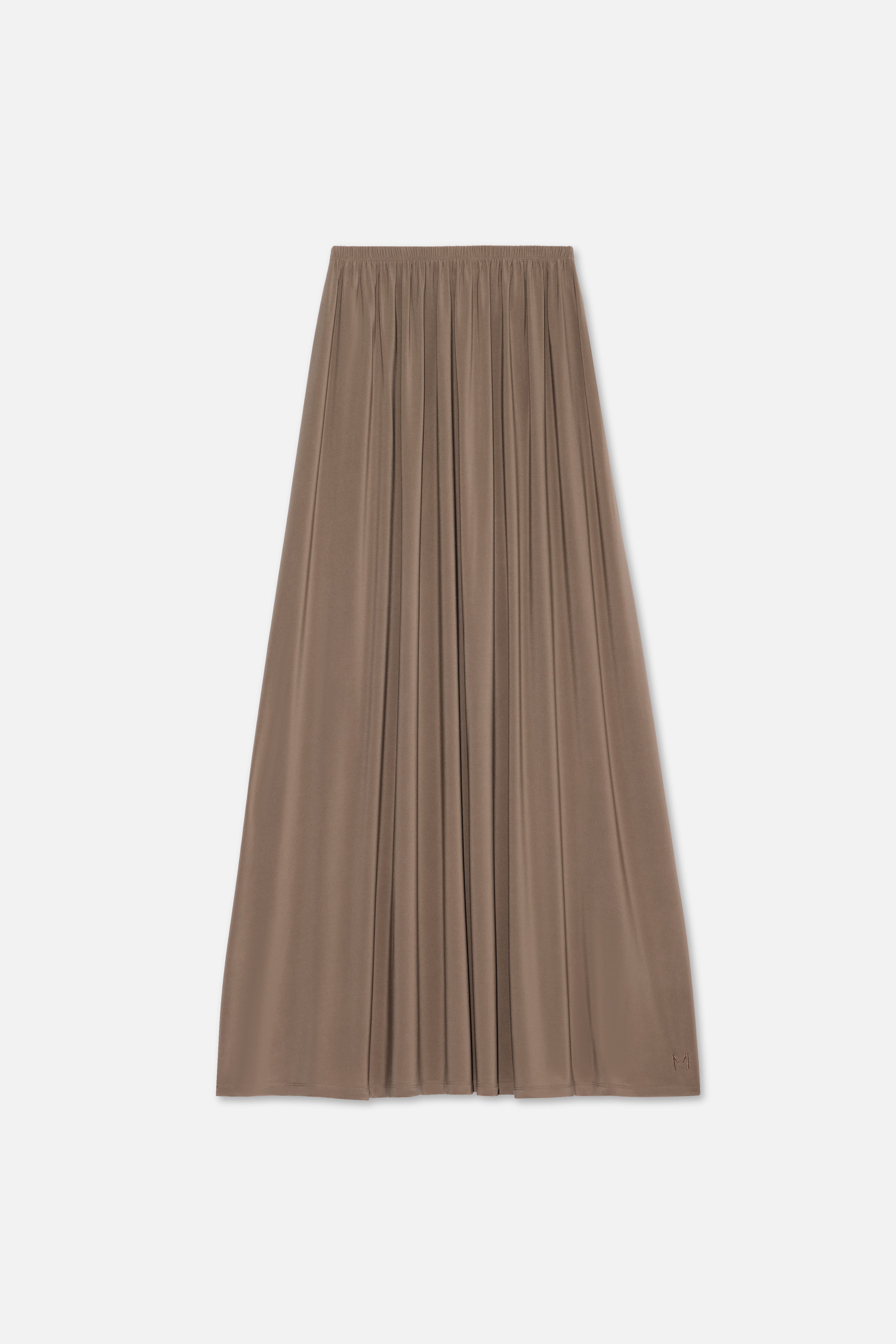 Premium Jersey Prayer Skirt | Milky Cacao