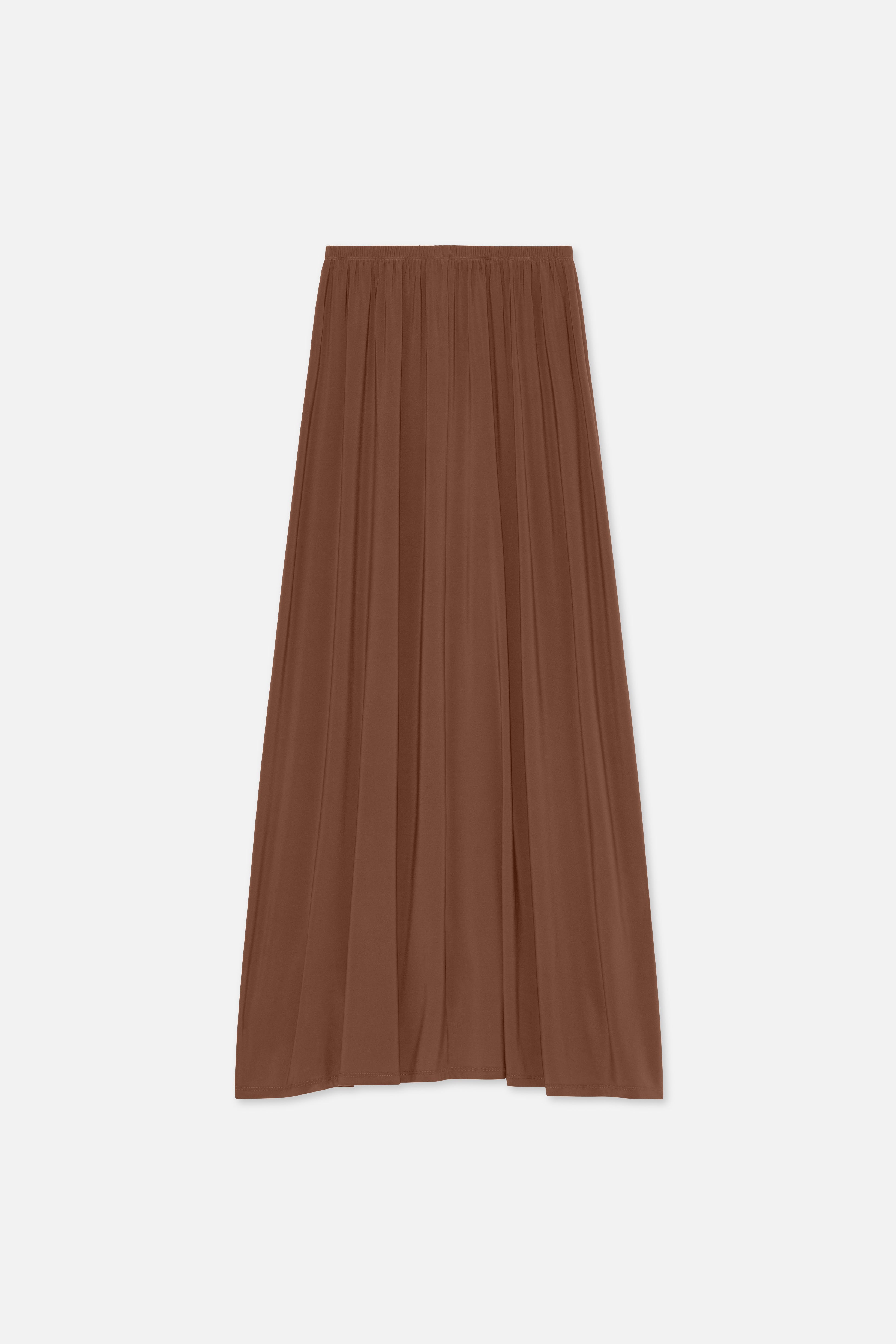 Premium Jersey Prayer Skirt | Terracotta