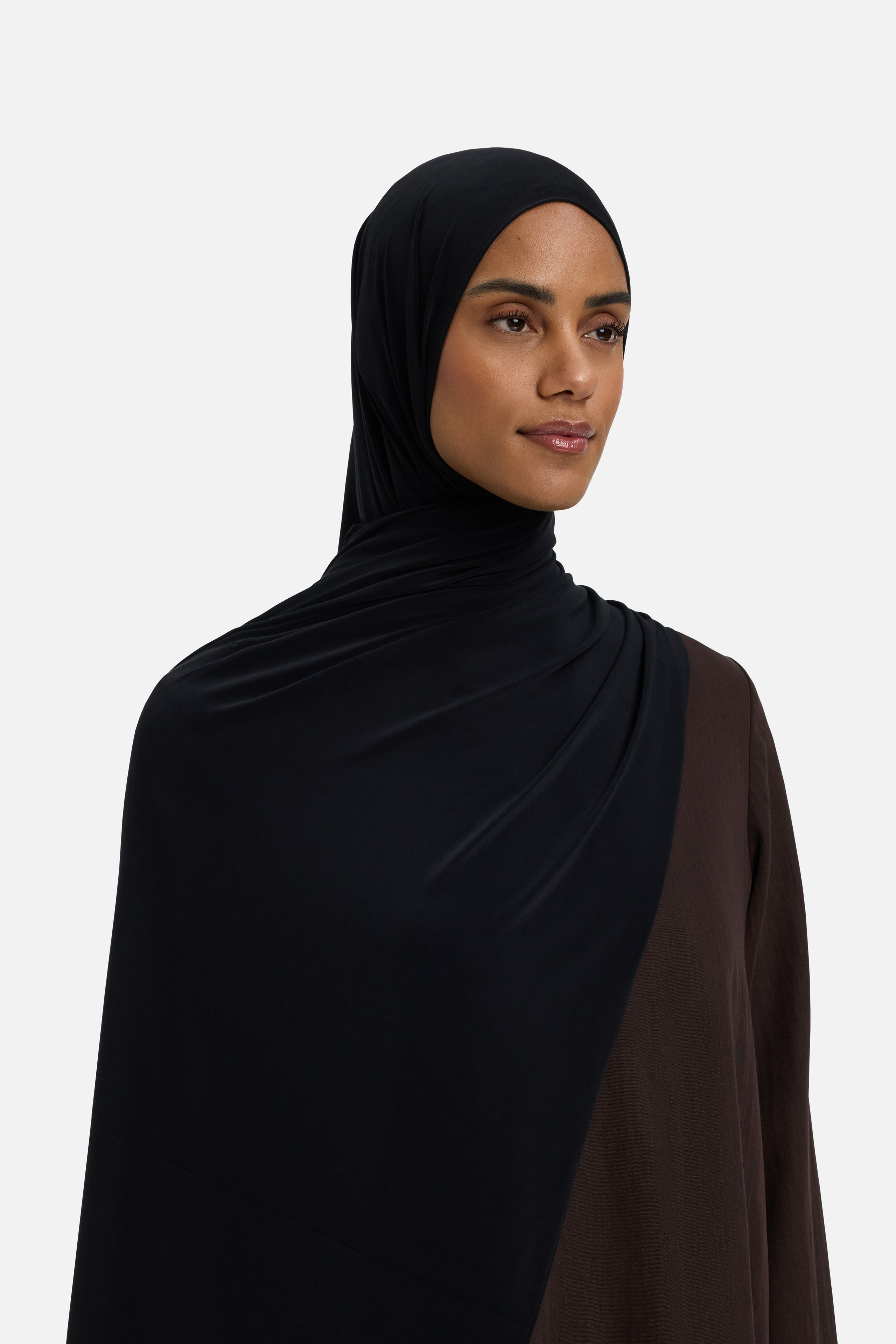 Premium Jersey Scarf | Black