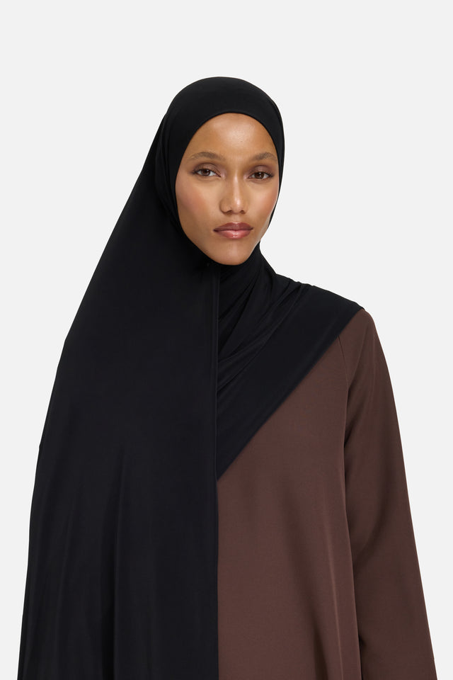 Premium Jersey Scarf | Black