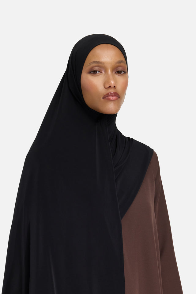 Premium Jersey Scarf | Black