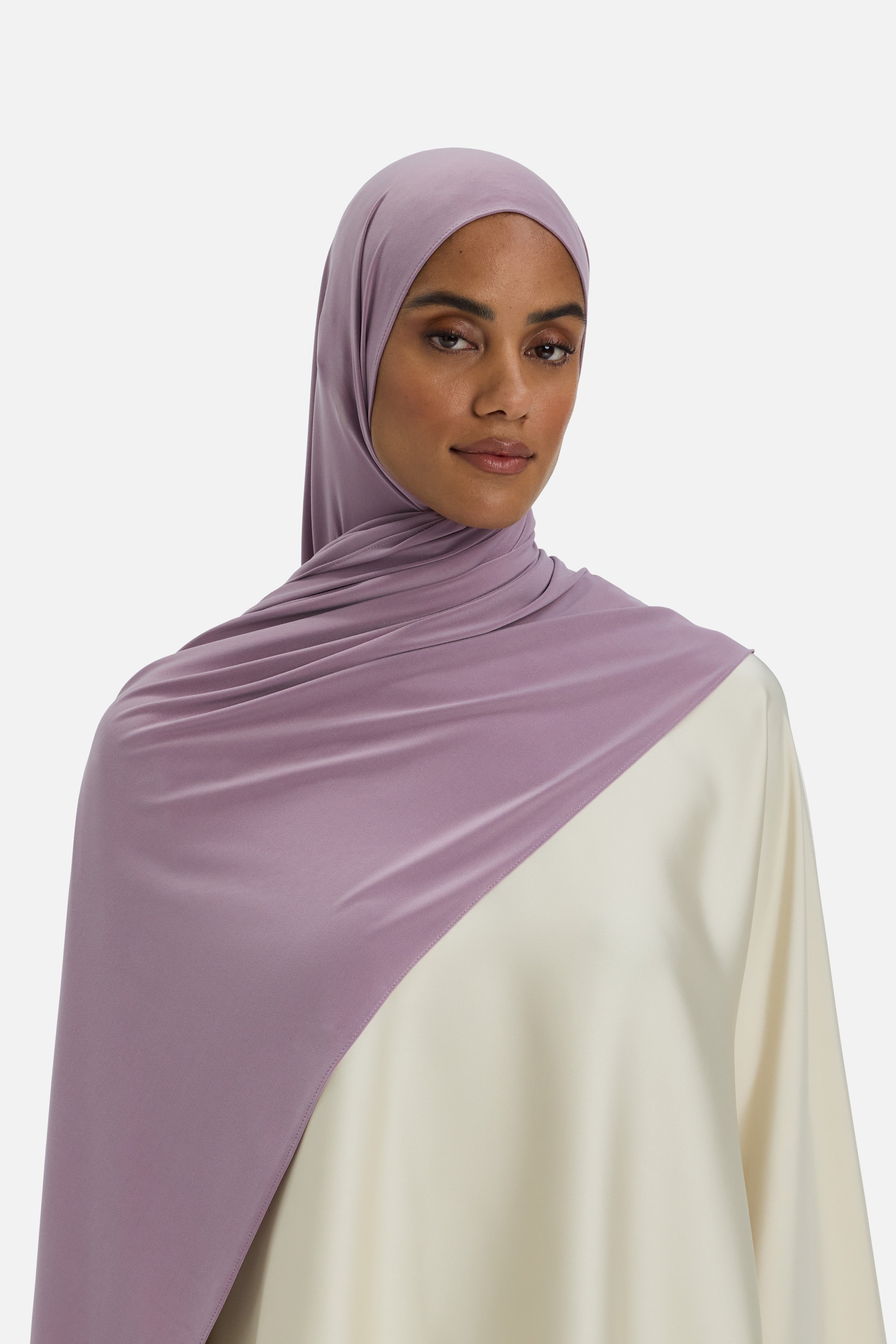 Premium Jersey Scarf | Blueberry Milk