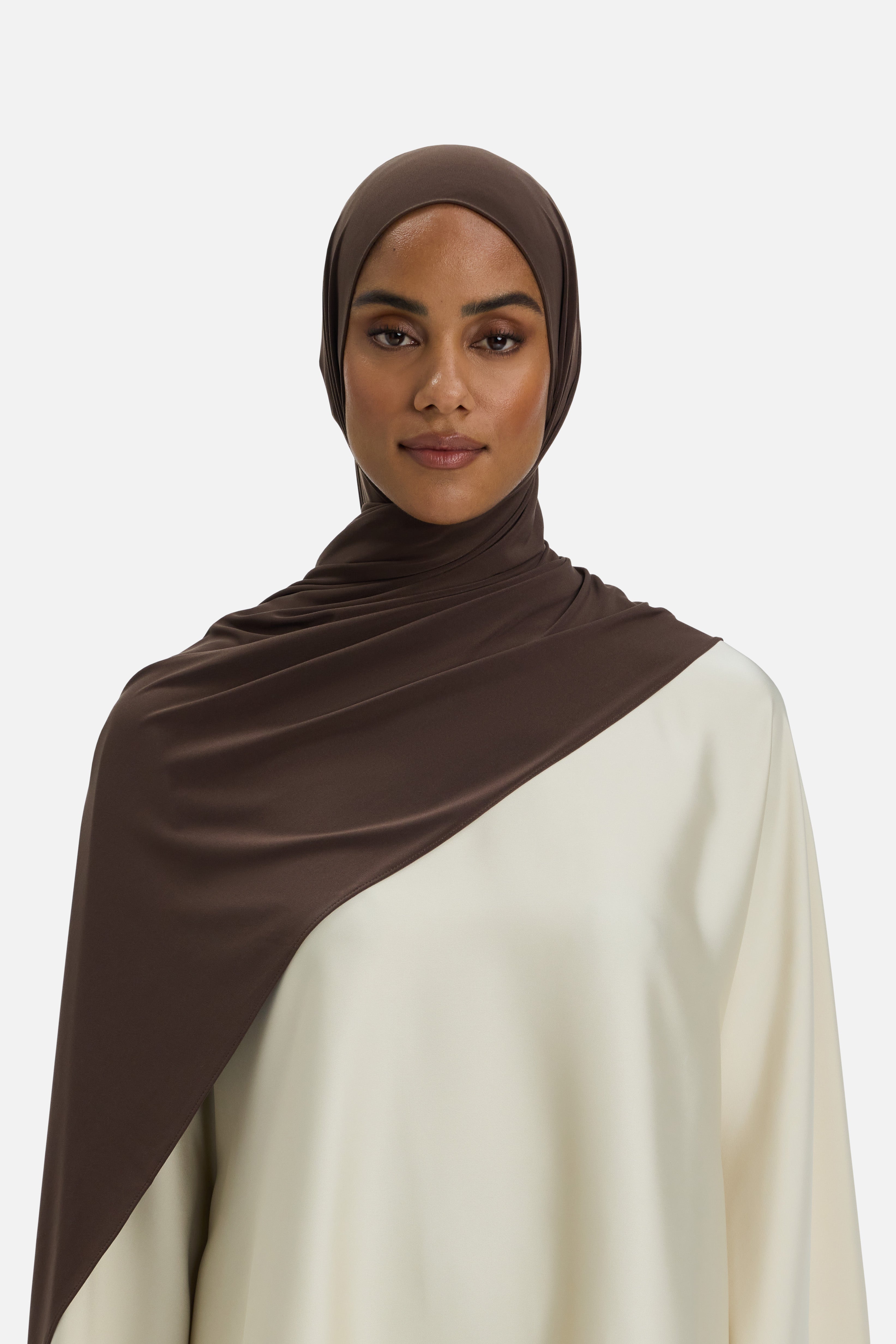 Premium Jersey Scarf | Burnt Mocha