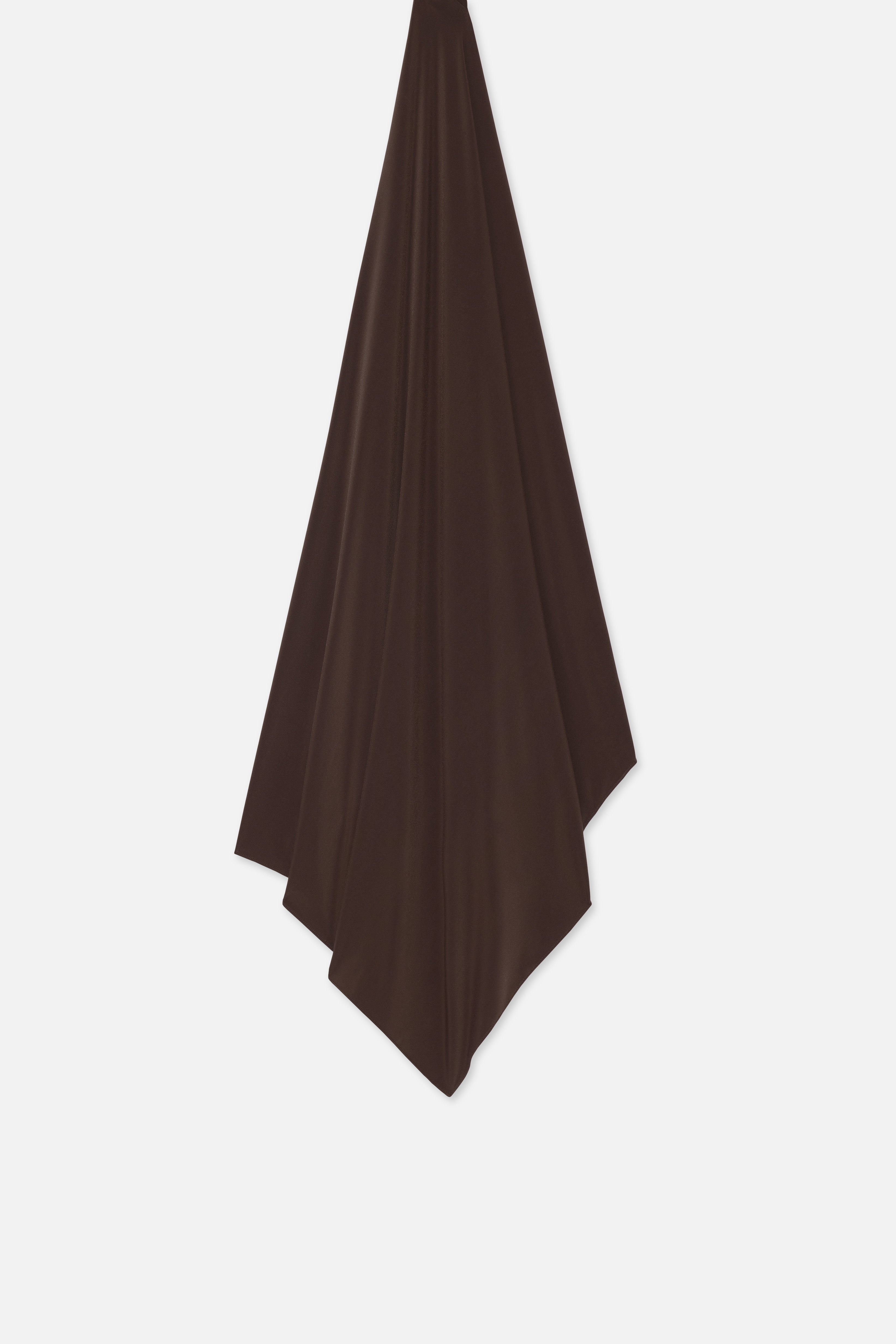 Premium Jersey Scarf | Burnt Mocha
