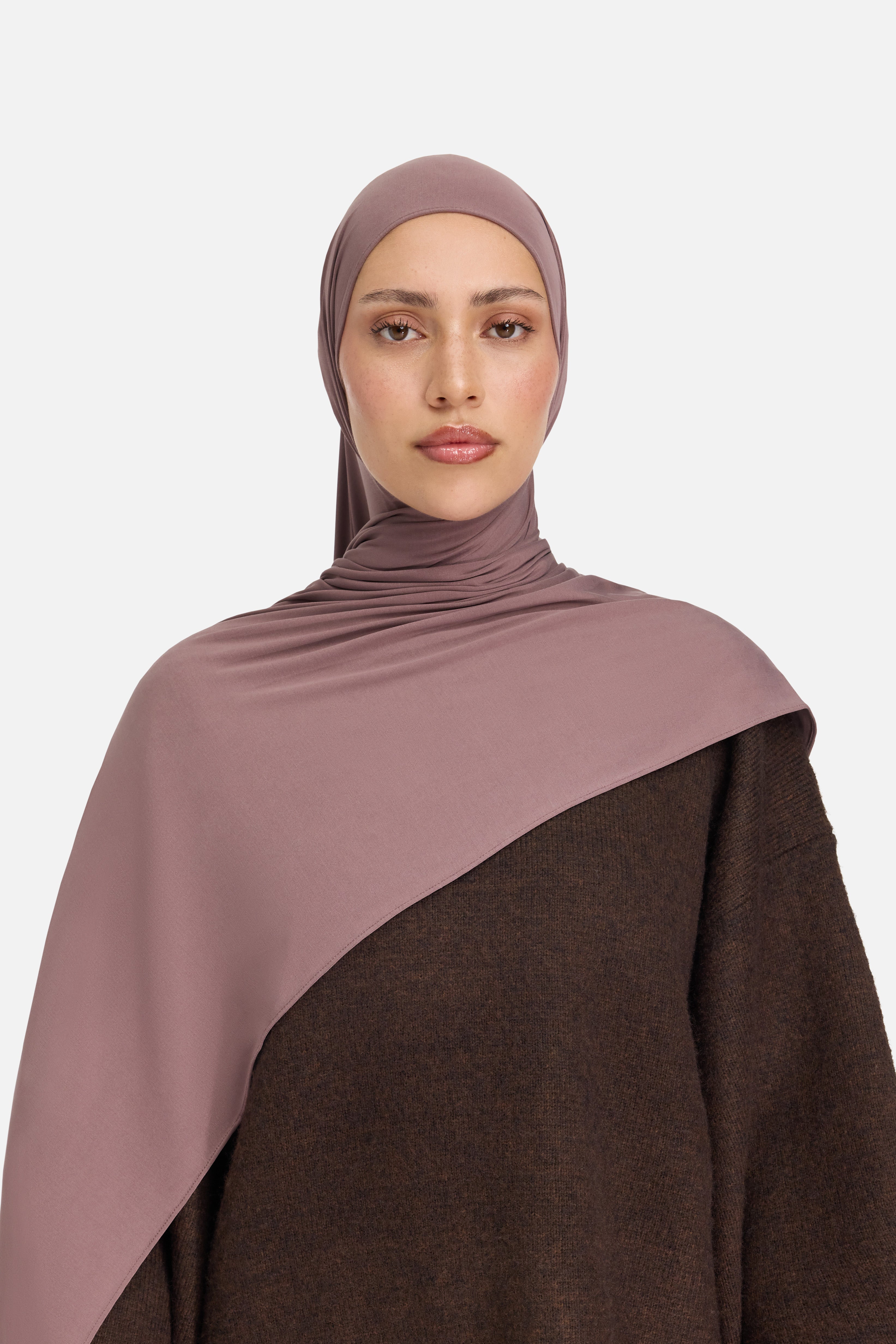 Premium Jersey Scarf | Burnt Red