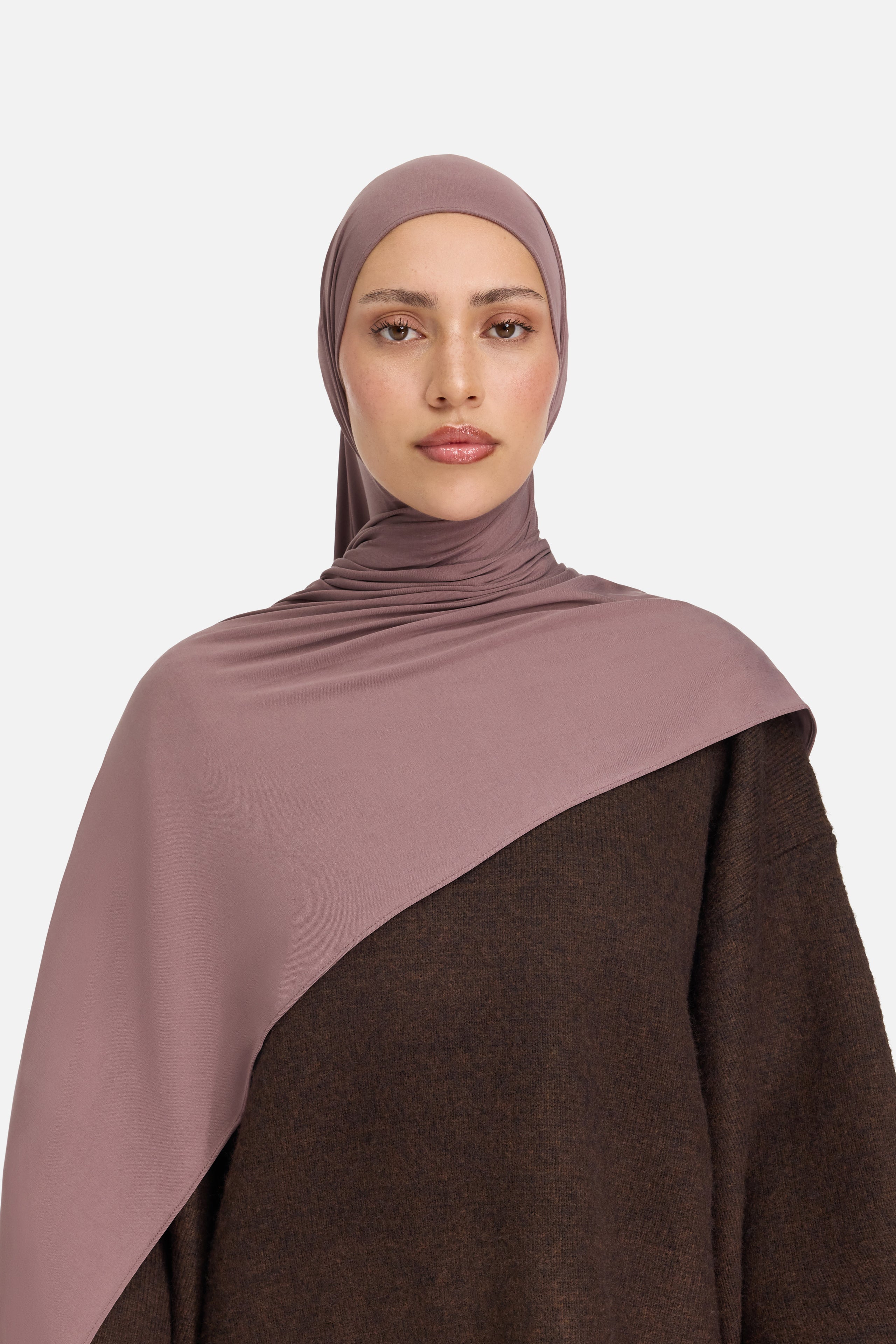 Premium Jersey Scarf | Burnt Red