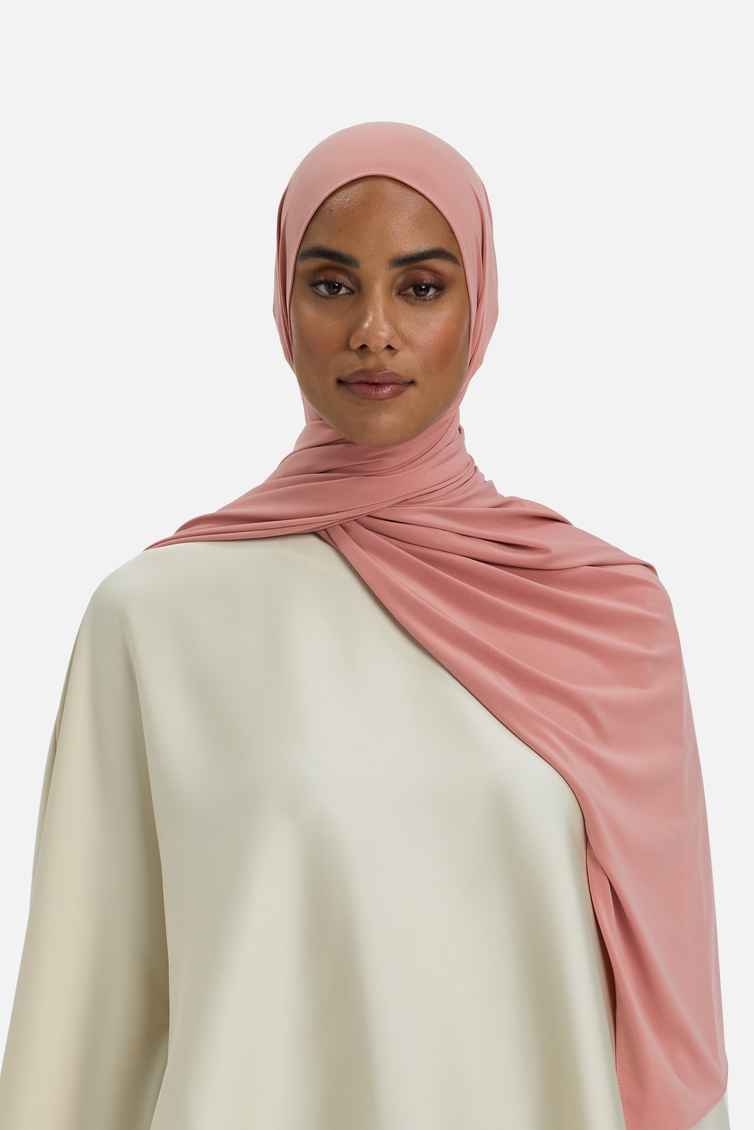 Premium Jersey Scarf | Coral