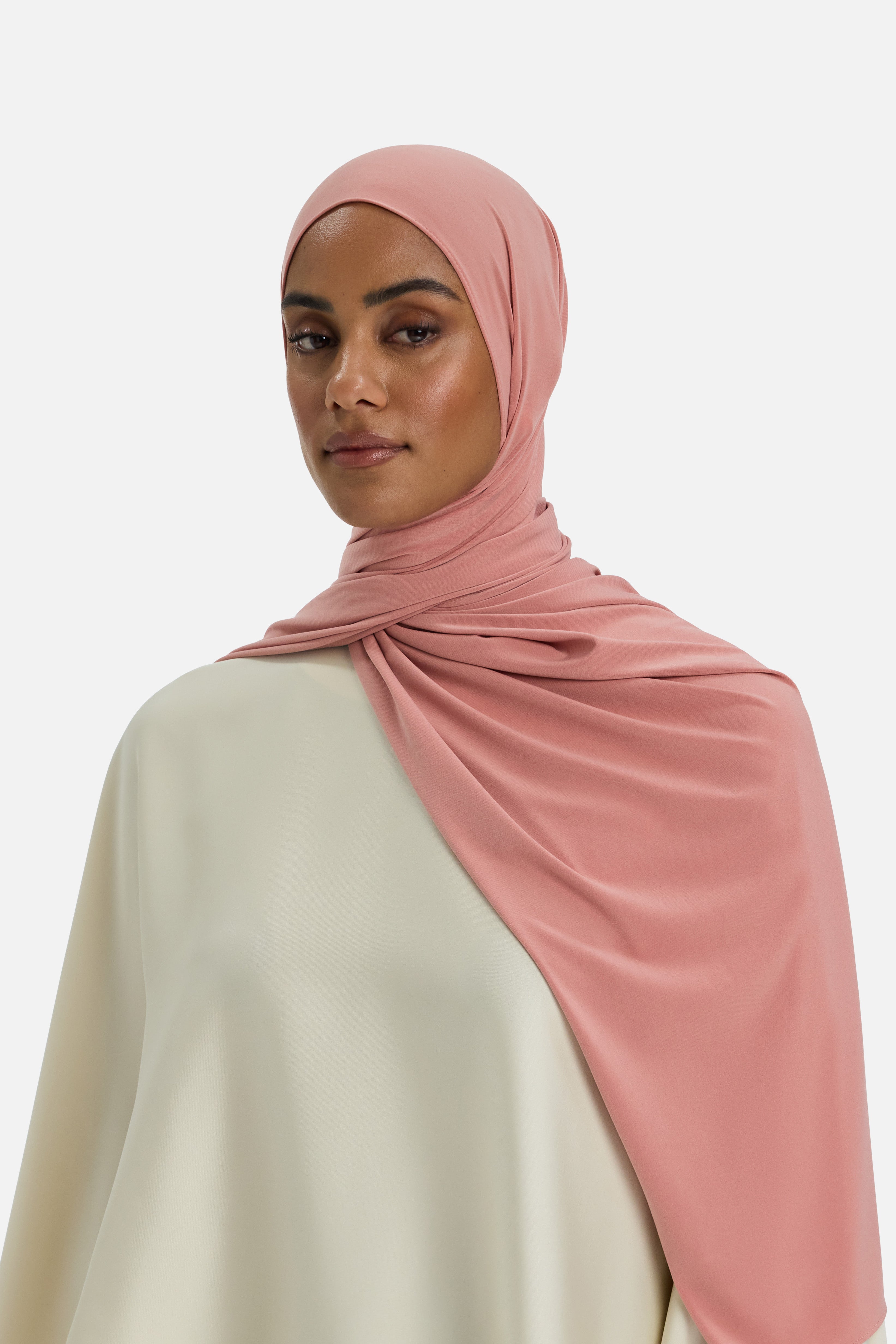 Premium Jersey Scarf | Coral