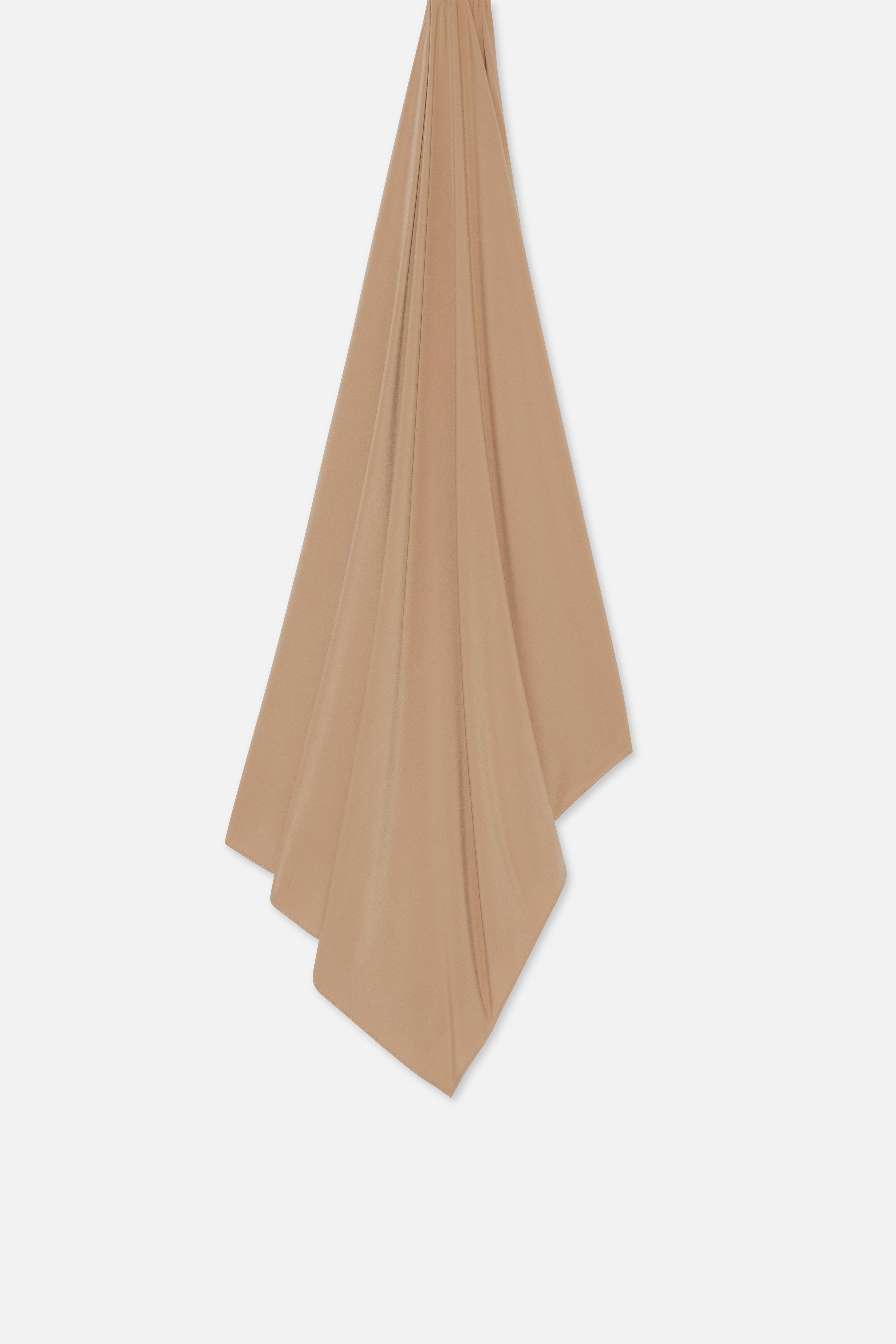 Premium Jersey Scarf | Dark Beige